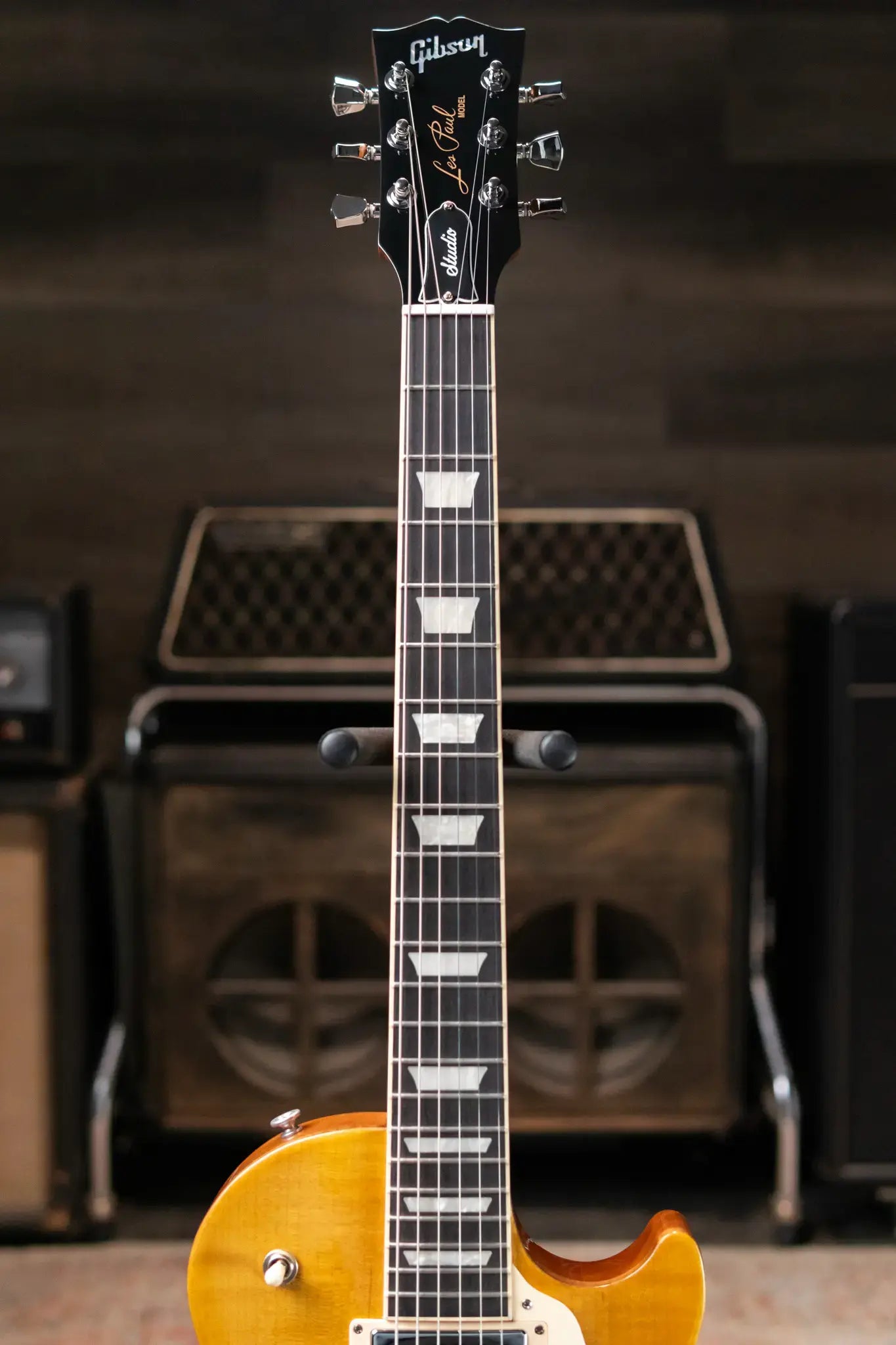 Gibson Les Paul Studio Session Electric Guitar - Honeyburst with Gig Bag
