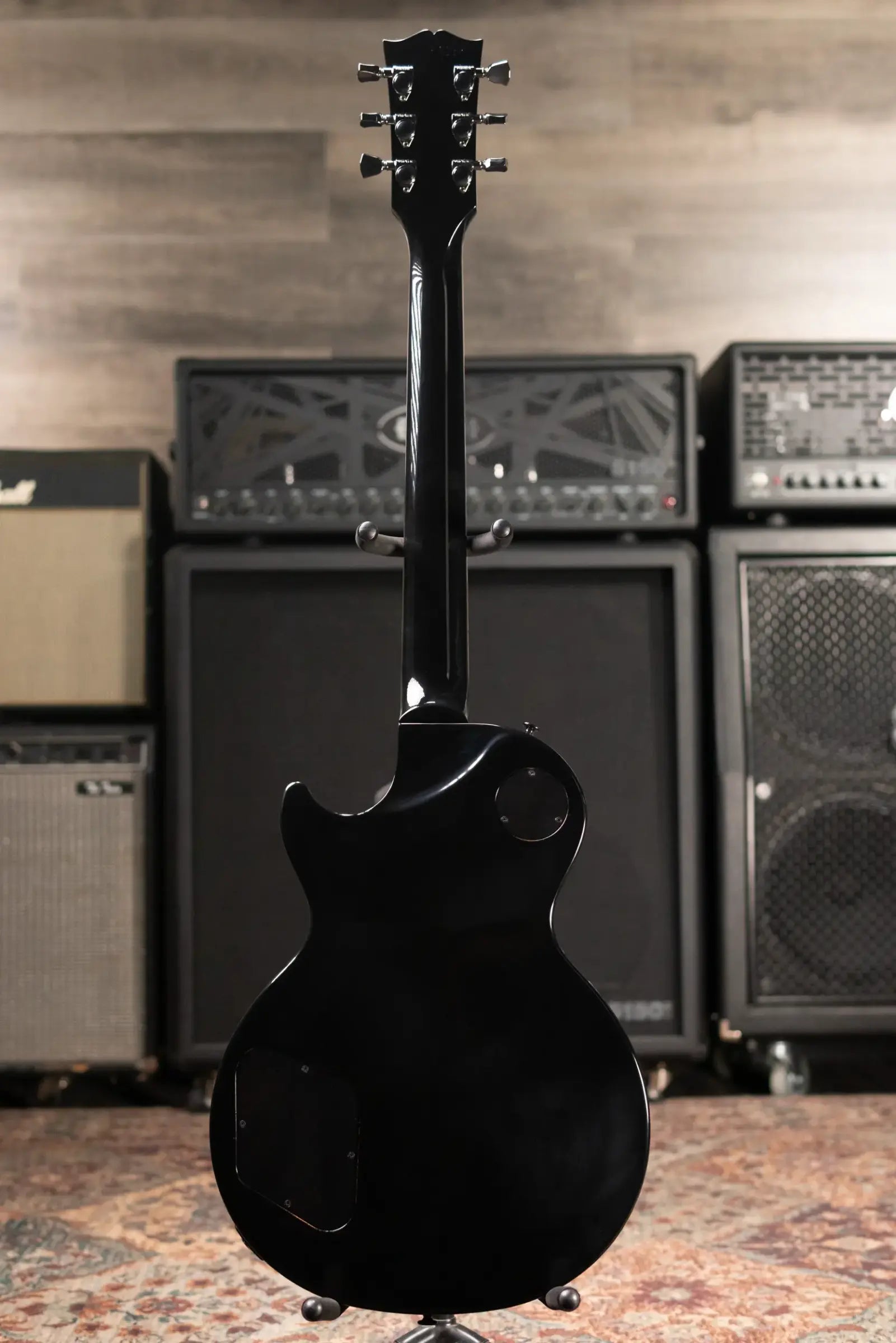 Gibson Les Paul Studio Session Electric Guitar - Translucent Ebony Burst with Gig Bag
