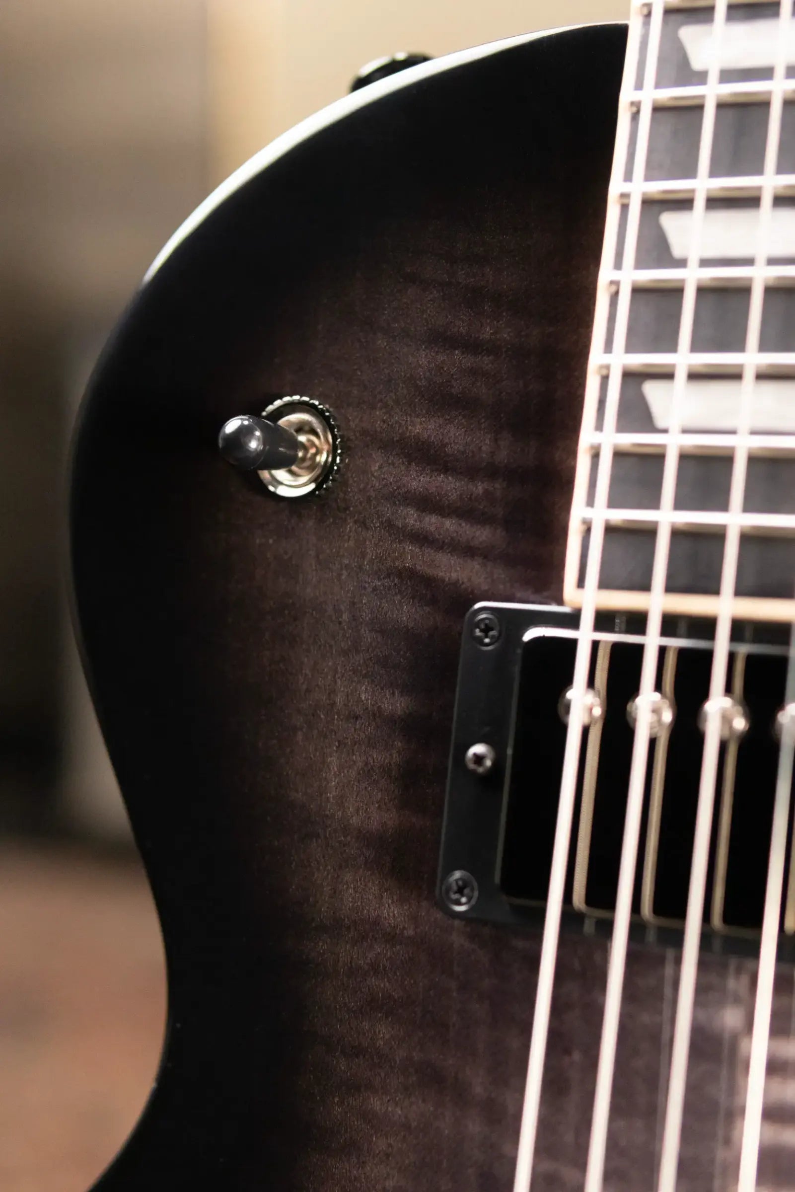 Gibson Les Paul Studio Session Electric Guitar - Translucent Ebony Burst with Gig Bag