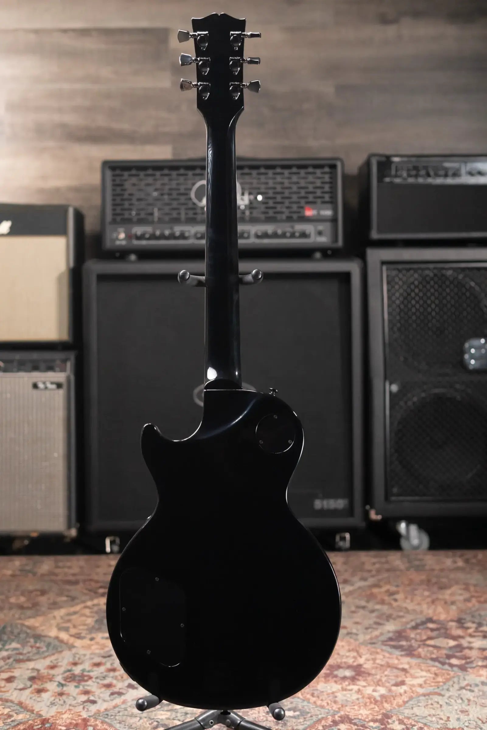 Gibson Les Paul Studio Session Electric Guitar - Translucent Ebony Burst with Gig Bag