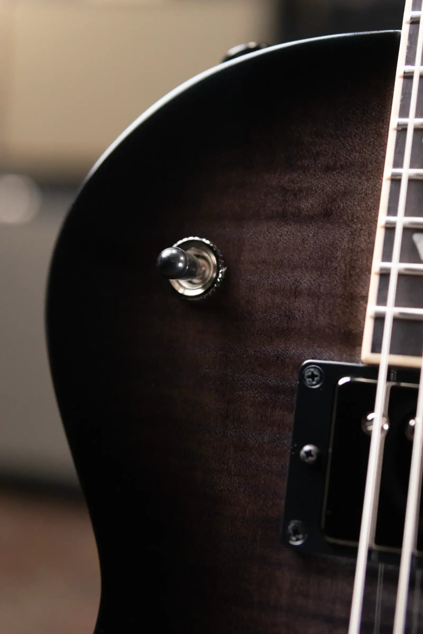 Gibson Les Paul Studio Session Electric Guitar - Translucent Ebony Burst with Gig Bag