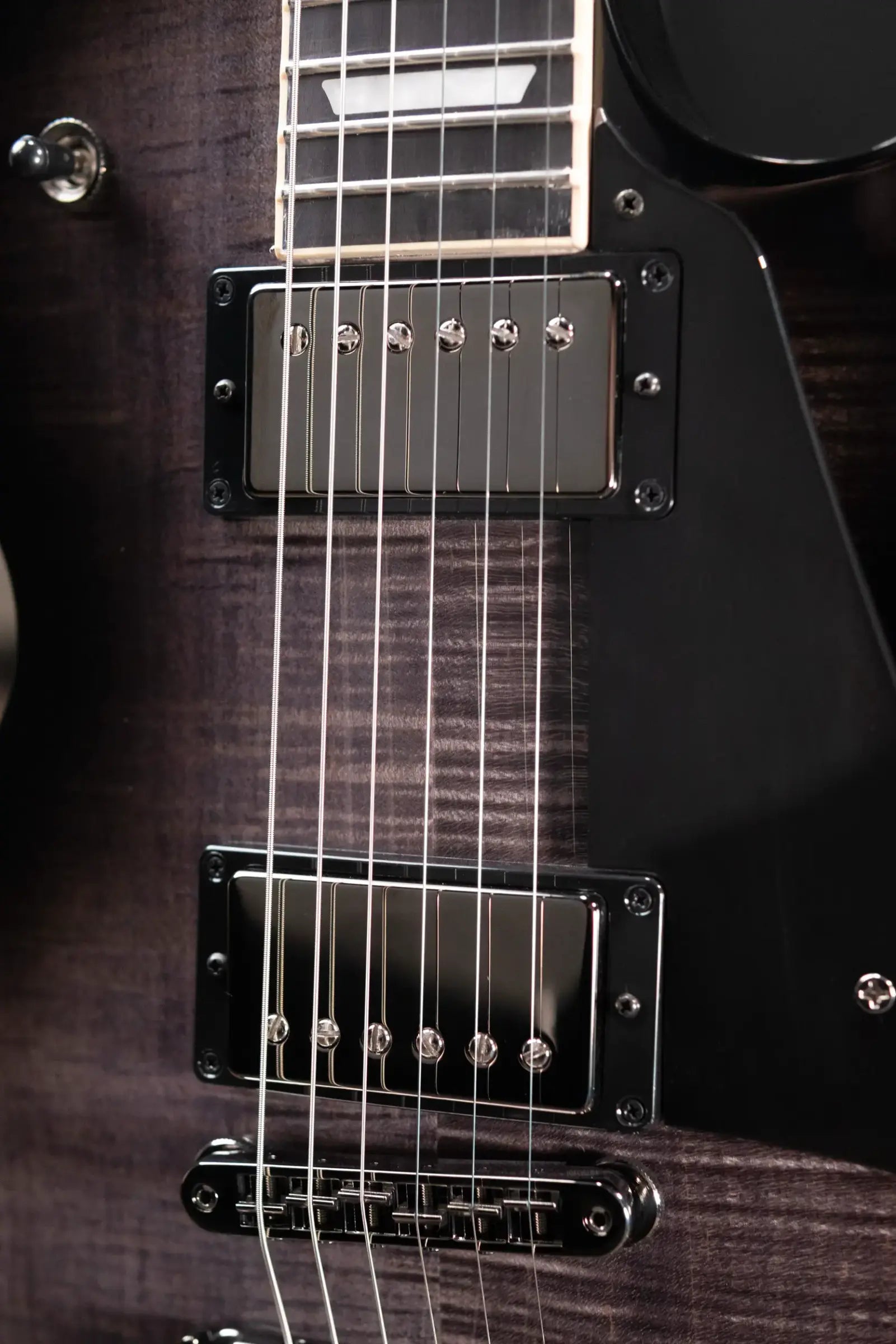 Gibson Les Paul Studio Session Electric Guitar - Translucent Ebony Burst with Gig Bag