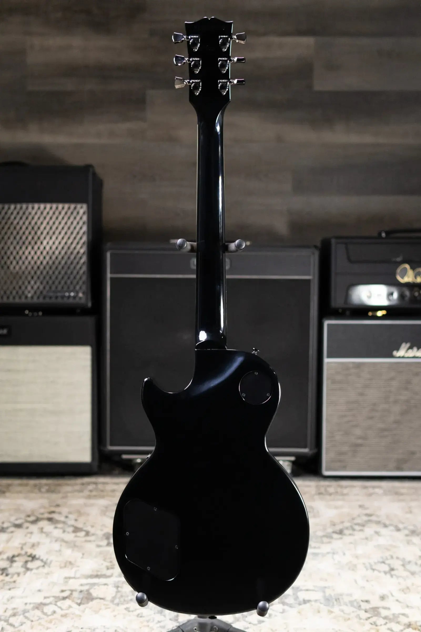 Gibson Les Paul Studio Session Electric Guitar - Translucent Ebony Burst with Gig Bag