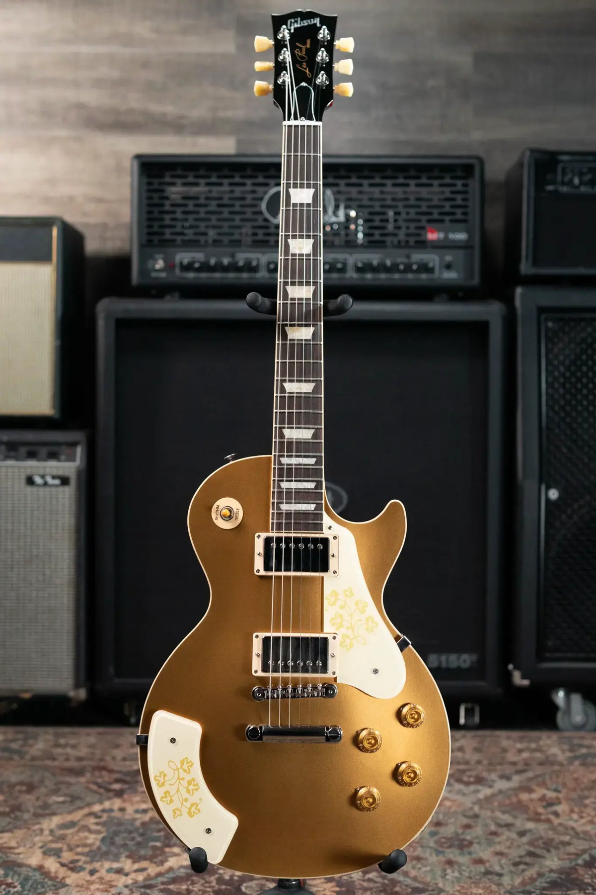 Gibson Mary Ford Signature Les Paul Standard Electric Guitar - Gold Top/Cherry Back with Hardshell Case - Demo