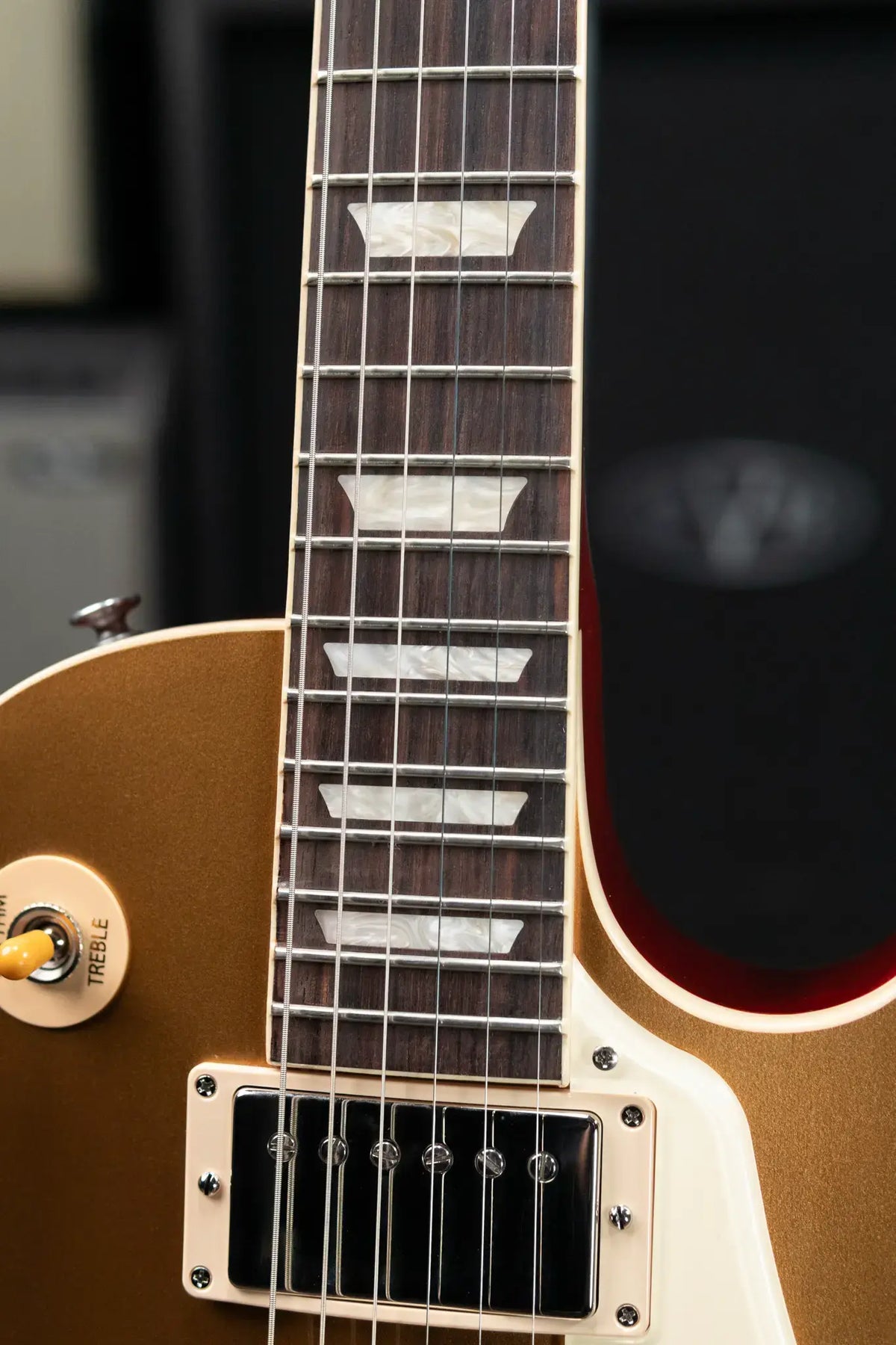 Gibson Mary Ford Signature Les Paul Standard Electric Guitar - Gold Top/Cherry Back with Hardshell Case - Demo