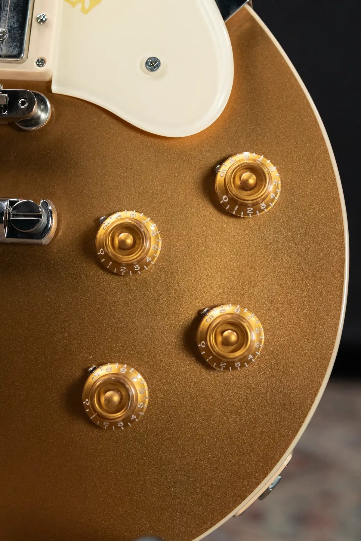 Gibson Mary Ford Signature Les Paul Standard Electric Guitar - Gold Top/Cherry Back with Hardshell Case - Demo