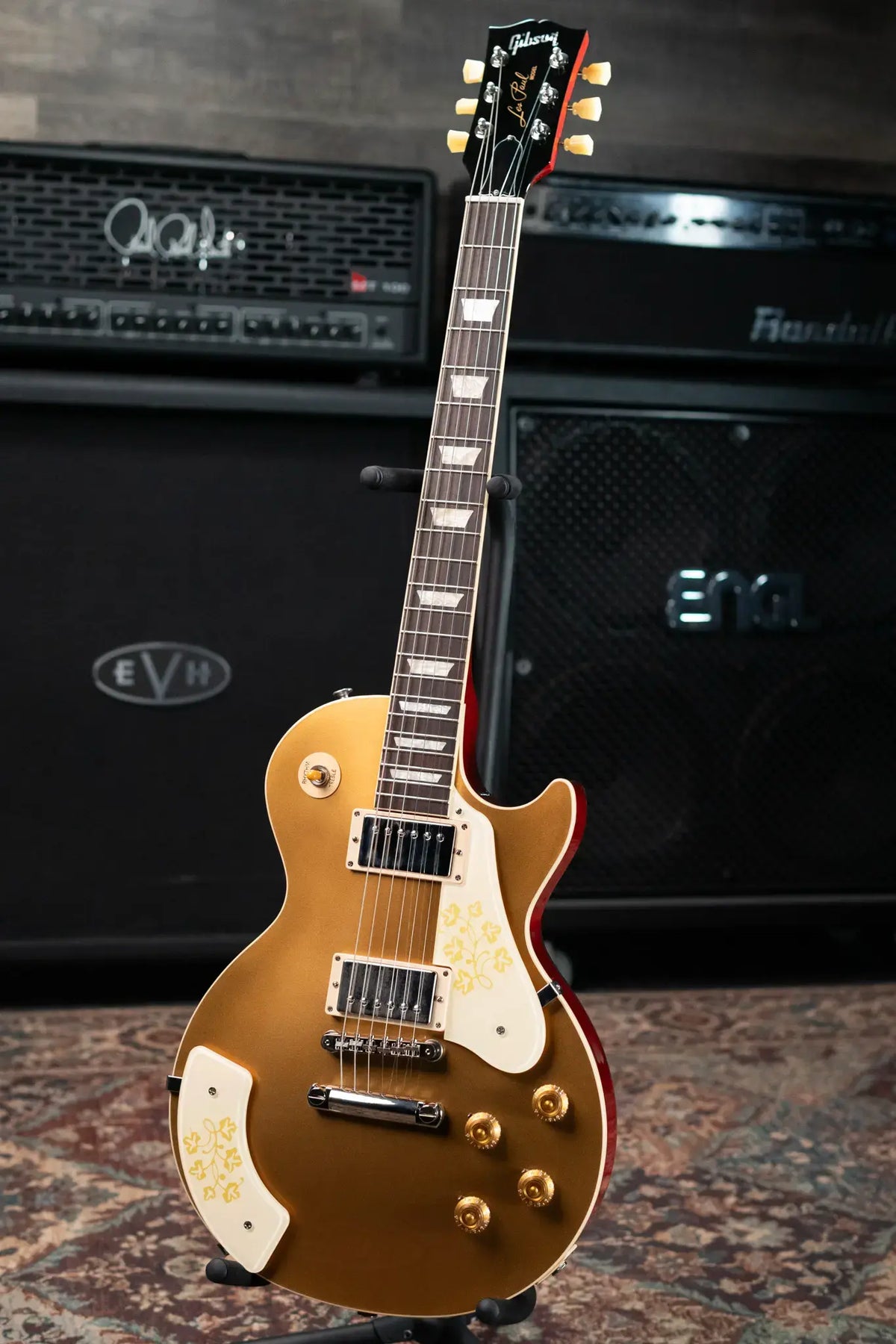 Gibson Mary Ford Signature Les Paul Standard Electric Guitar - Gold Top/Cherry Back with Hardshell Case - Demo