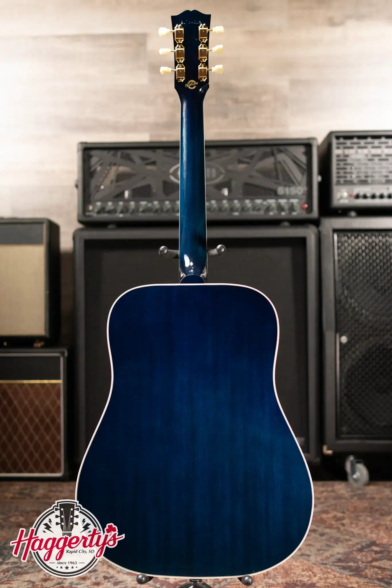 Gibson Miranda Lambert Bluebird Signature Acoustic/Electric Guitar - Bluebonnet with Hardshell Case