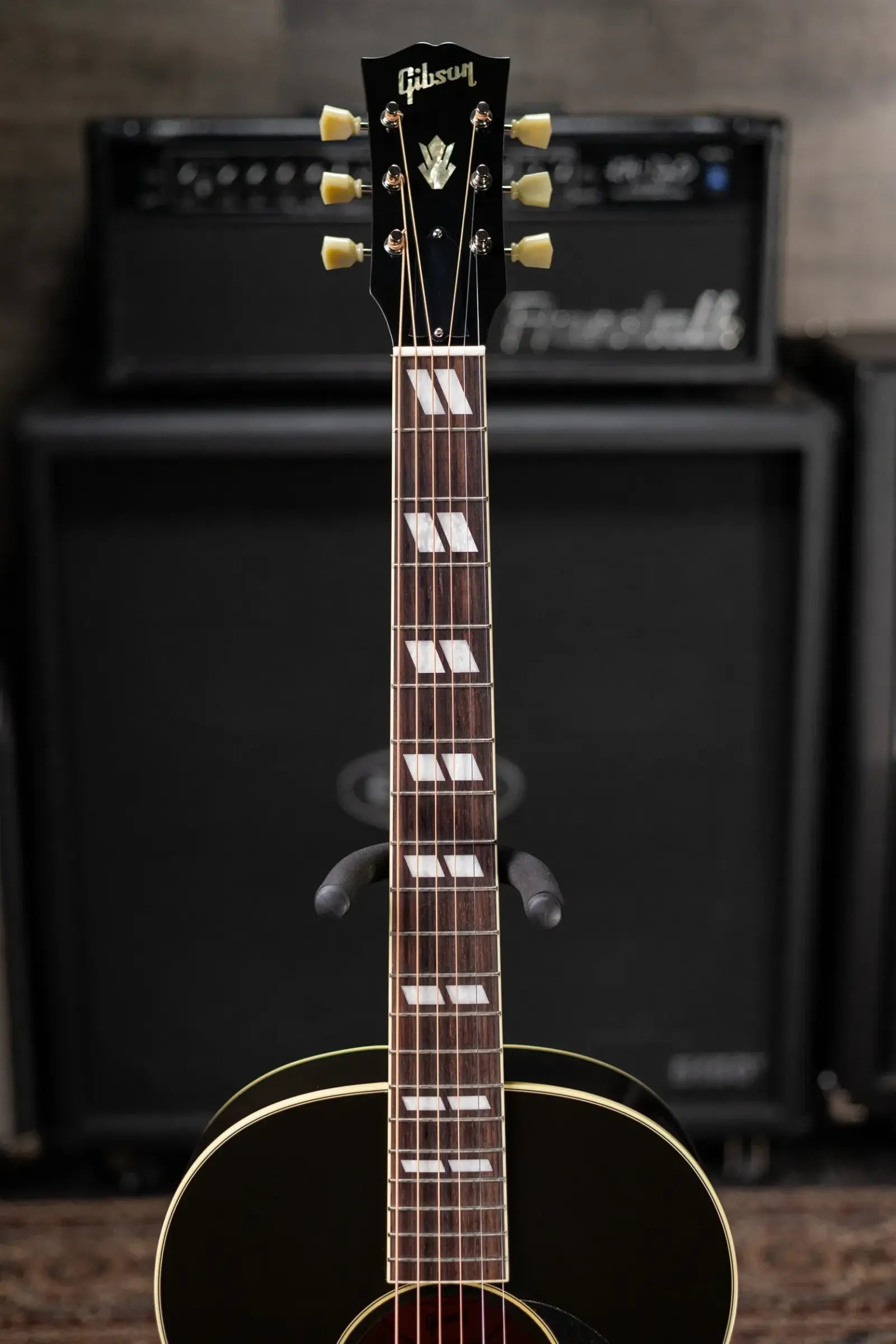 Gibson Nathaniel Rateliff Signature LG-2 Western Acoustic/Electric Guitar - Vintage Sunburst with Hardshell Case