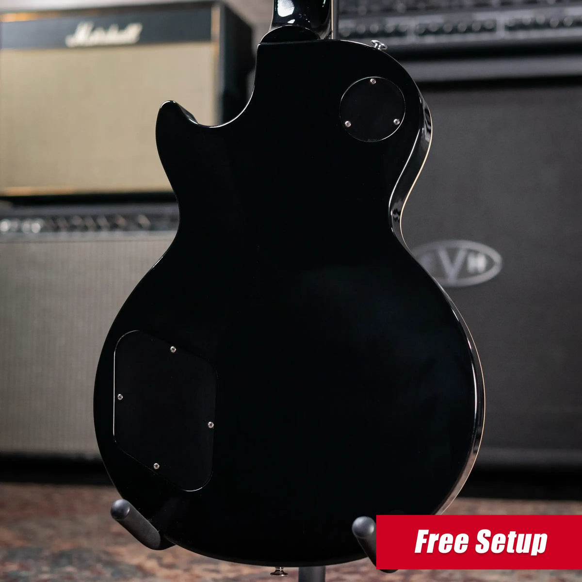 Gibson Noel Gallagher Signature Les Paul Standard Electric Guitar - Ebony with Hardshell Case - Demo