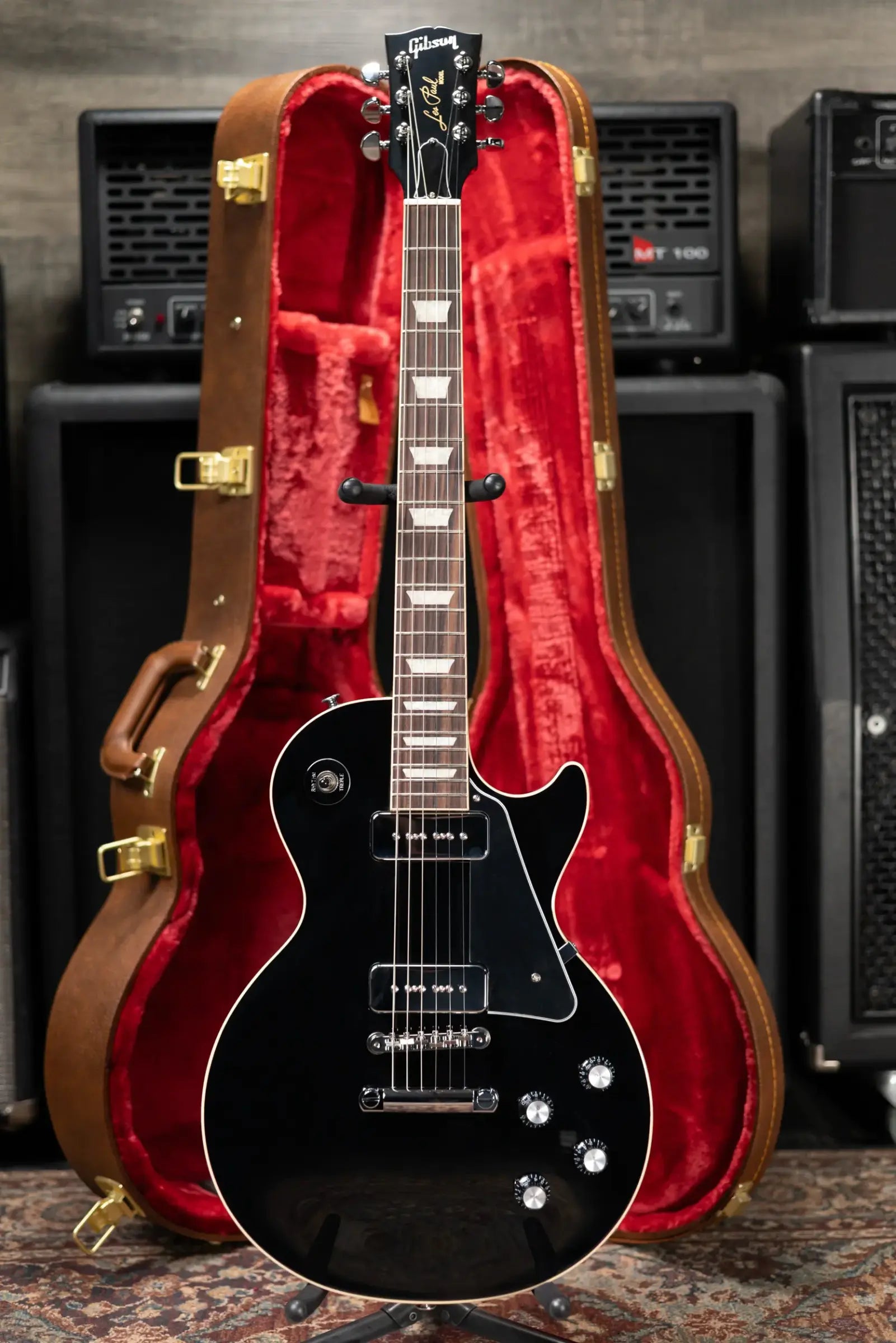 Gibson Noel Gallagher Signature Les Paul Standard Electric Guitar - Ebony with Hardshell Case