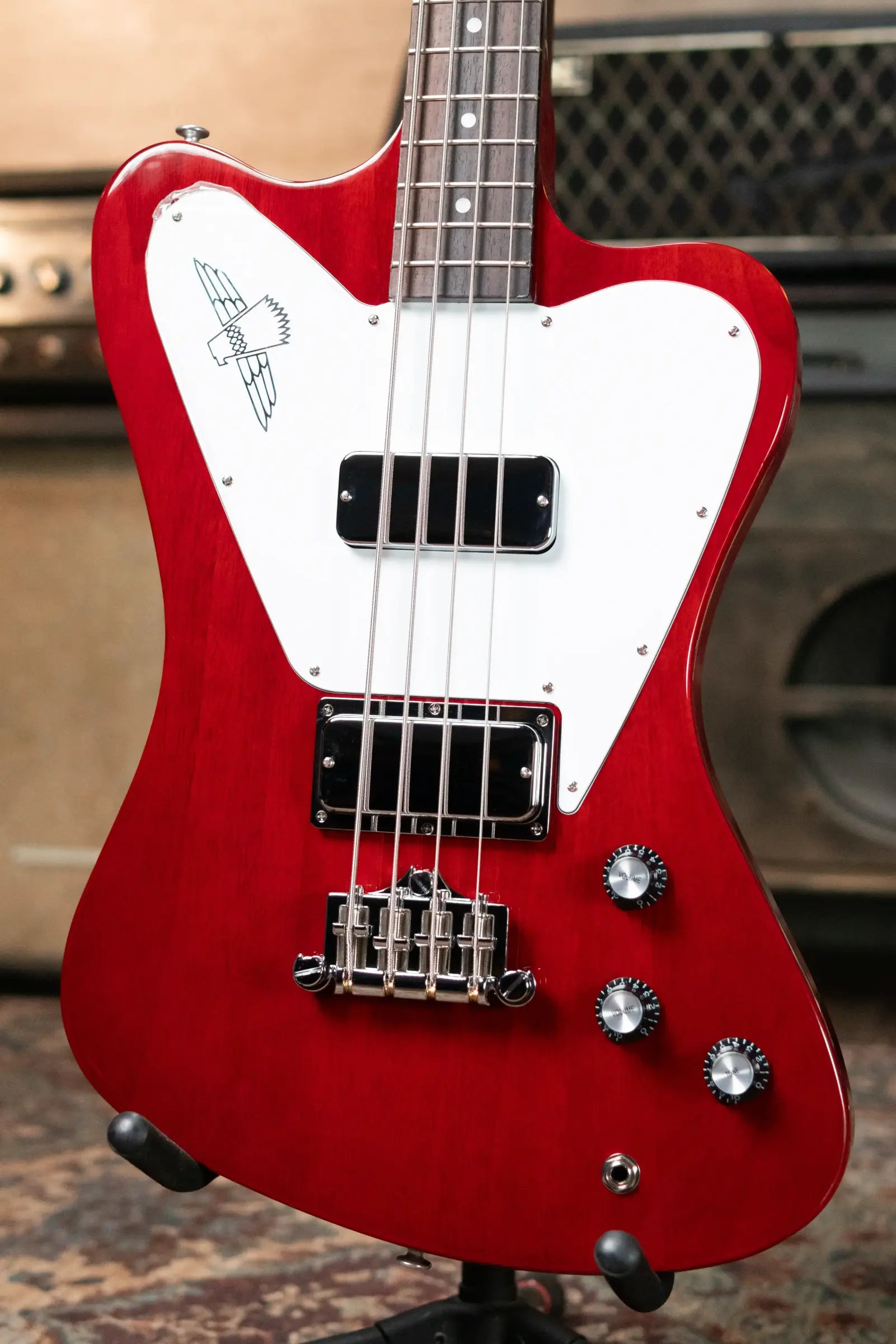 Gibson Non-Reverse Thunderbird Bass - Vintage Cherry with Hardshell Case