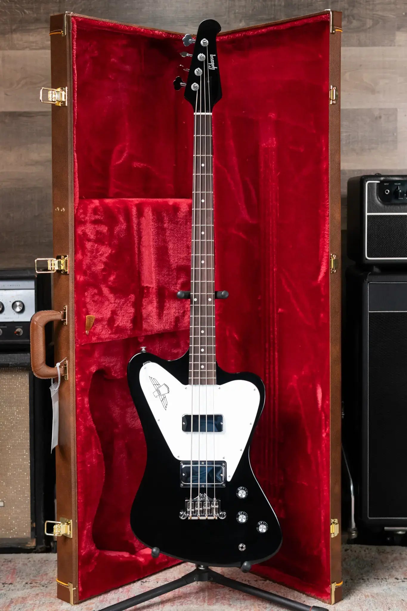 Gibson Non-Reverse Thunderbird - Ebony with Hardshell Case
