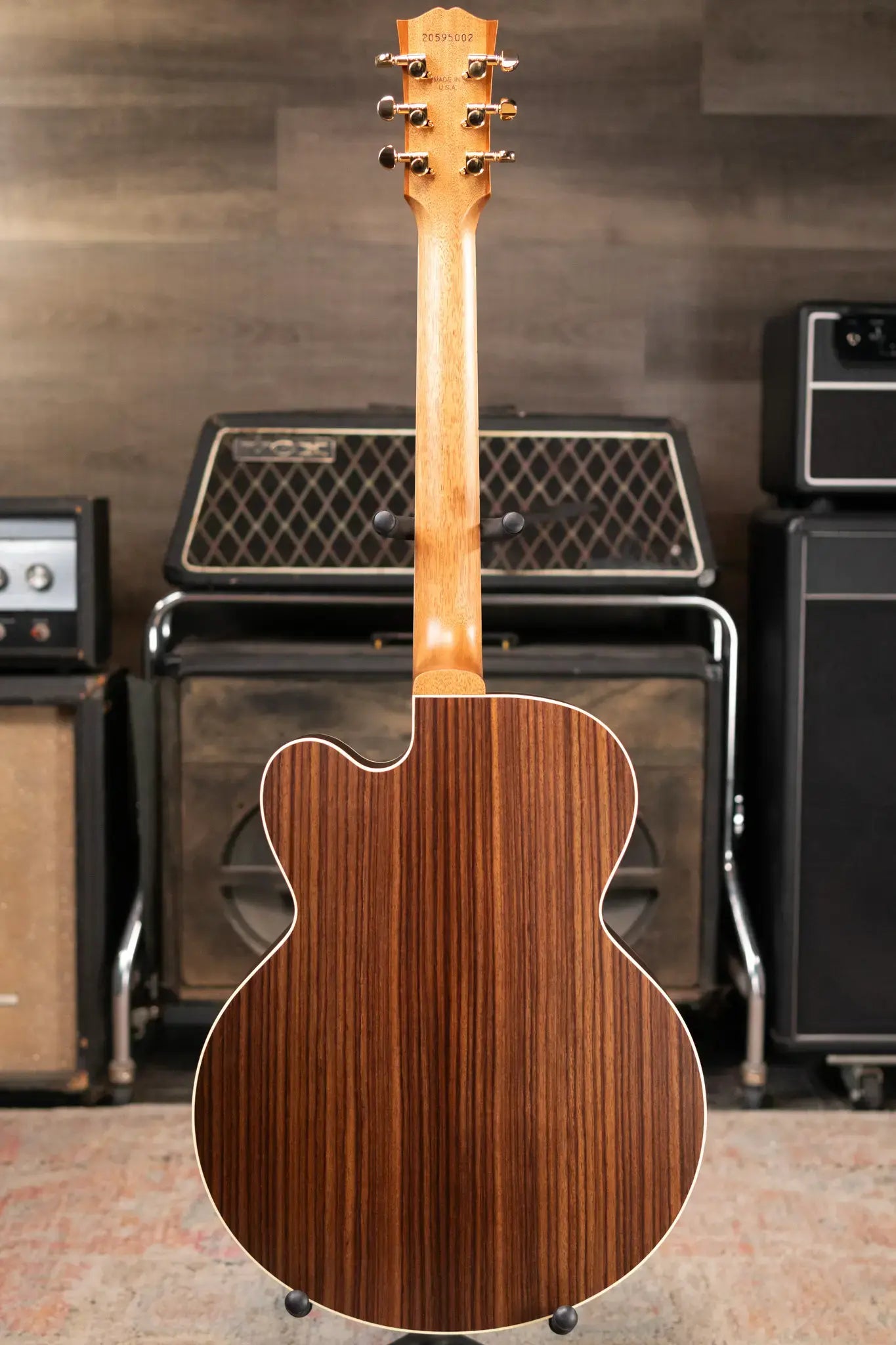 Gibson Parlor Rosewood EC Acoustic/Electric Guitar - Rosewood Burst with Hardshell Case