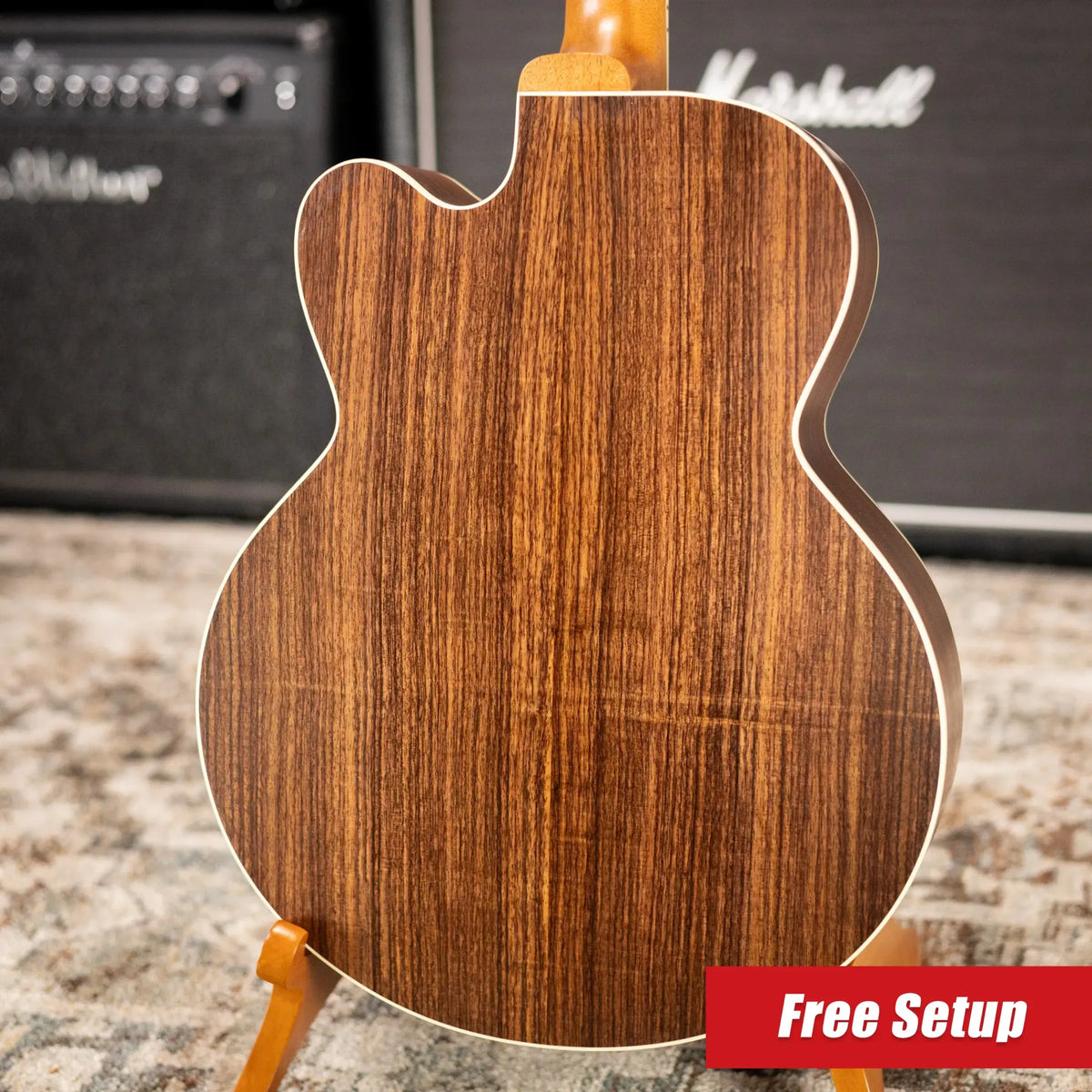 Gibson Parlor Rosewood EC Acoustic/Electric Guitar - Rosewood Burst with Hardshell Case
