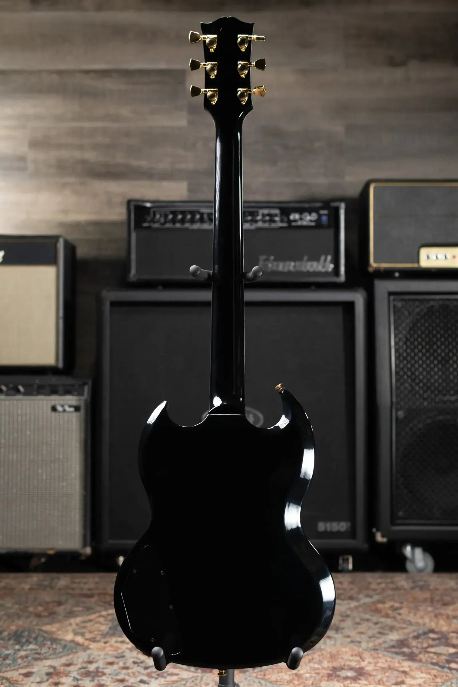 Gibson SG Modern Supreme Electric Guitar - Ebony with Hardshell Case