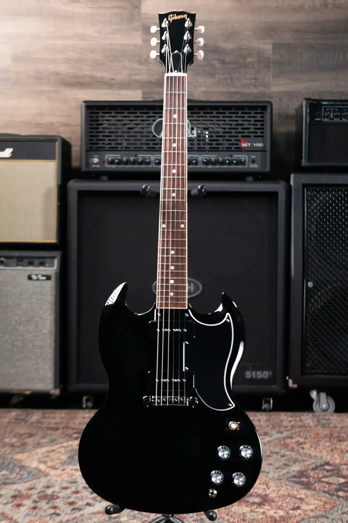 Gibson SG Special Electric Guitar - Ebony with Hardshell Case