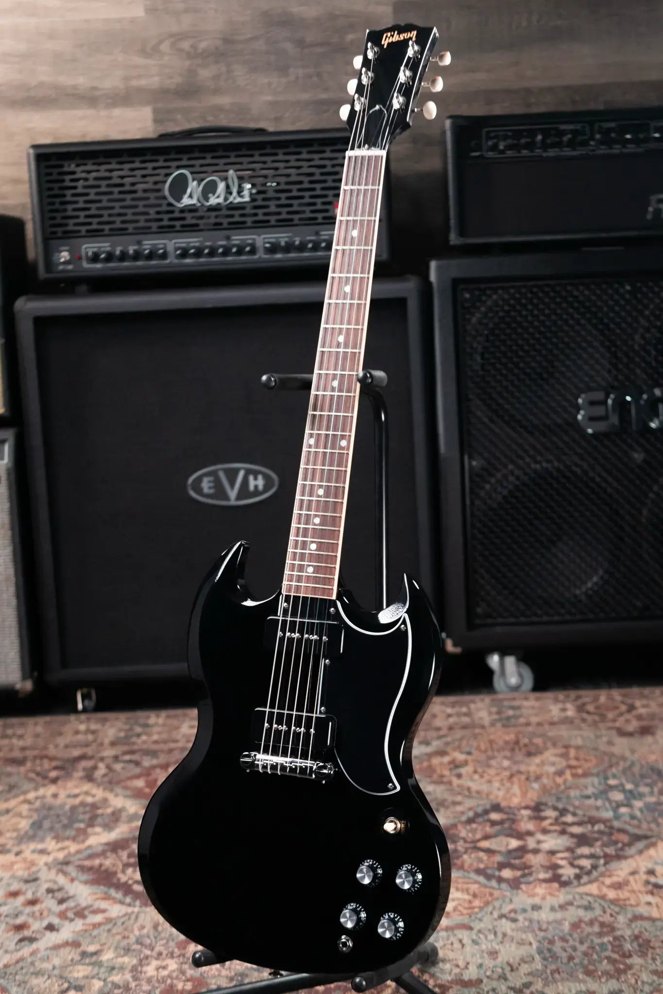 Gibson SG Special Electric Guitar - Ebony with Hardshell Case