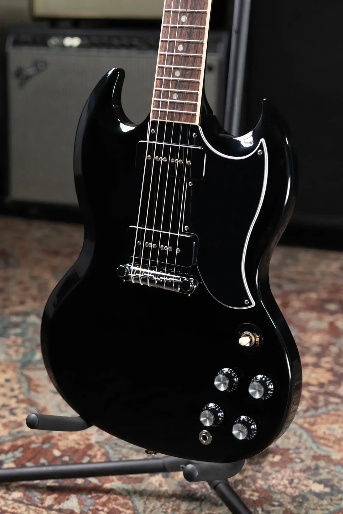 Gibson SG Special Electric Guitar - Ebony with Hardshell Case