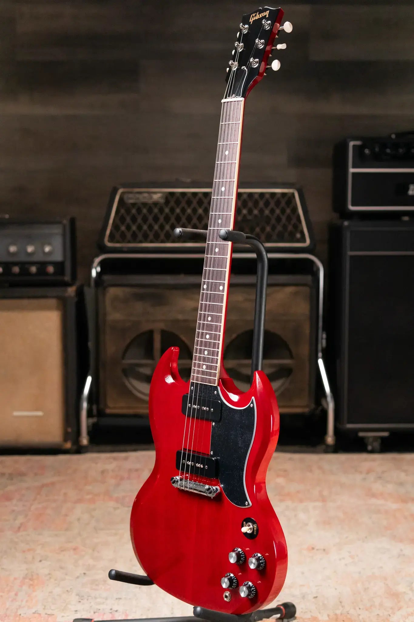 Gibson SG Special Electric Guitar - Vintage Cherry with Hardshell Case