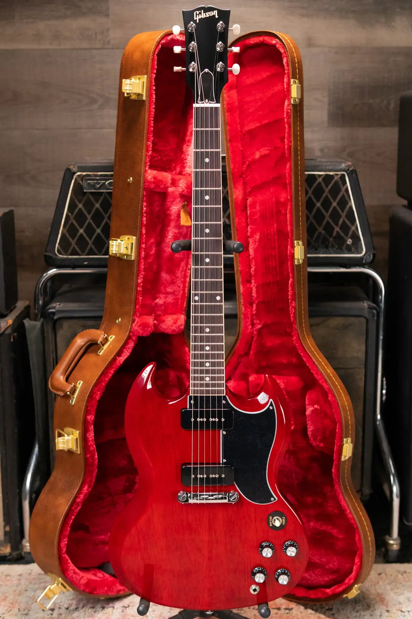 Gibson SG Special Electric Guitar - Vintage Cherry with Hardshell Case