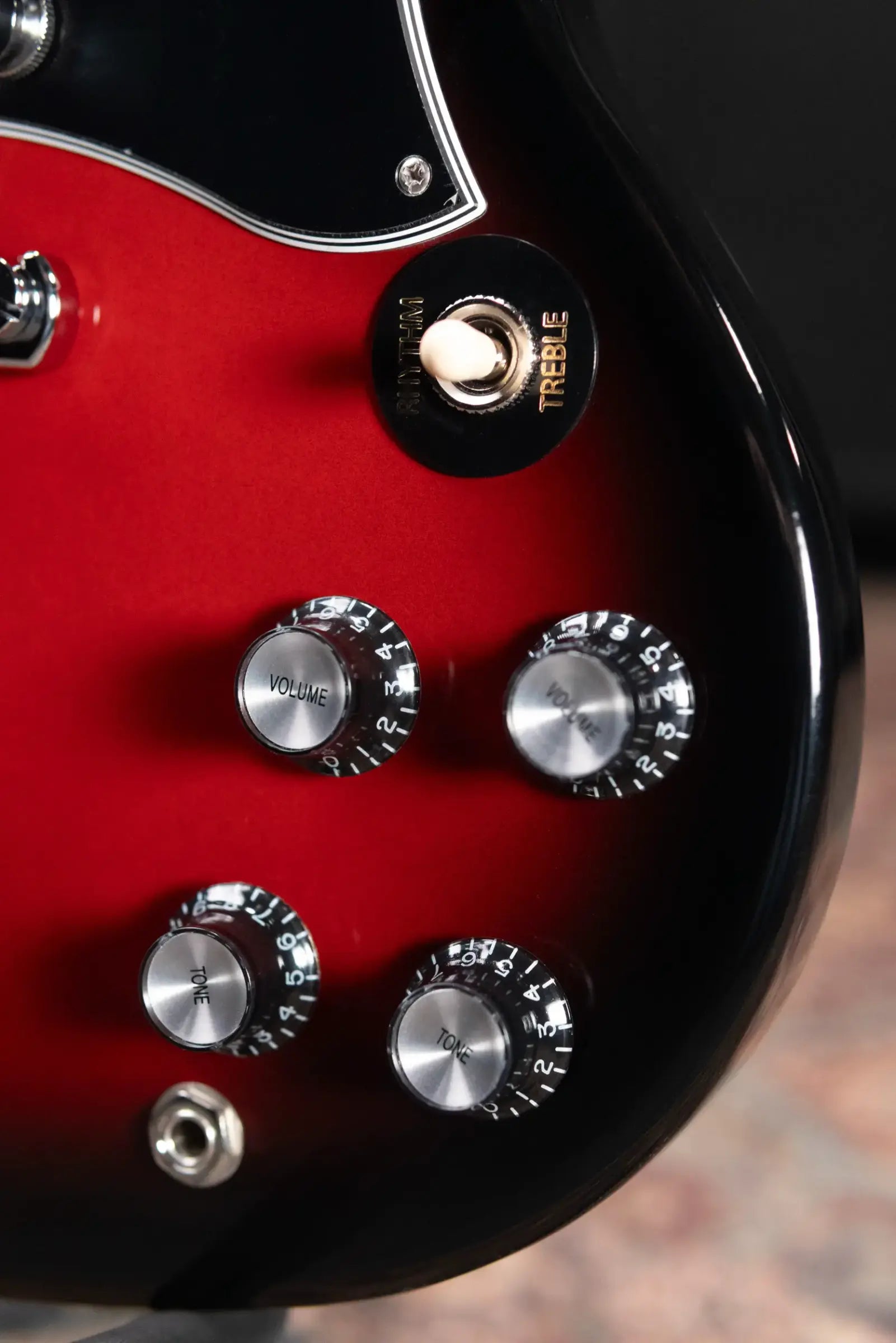 Gibson SG Standard Electric Guitar - Cardinal Red Burst with Softshell Gig Bag