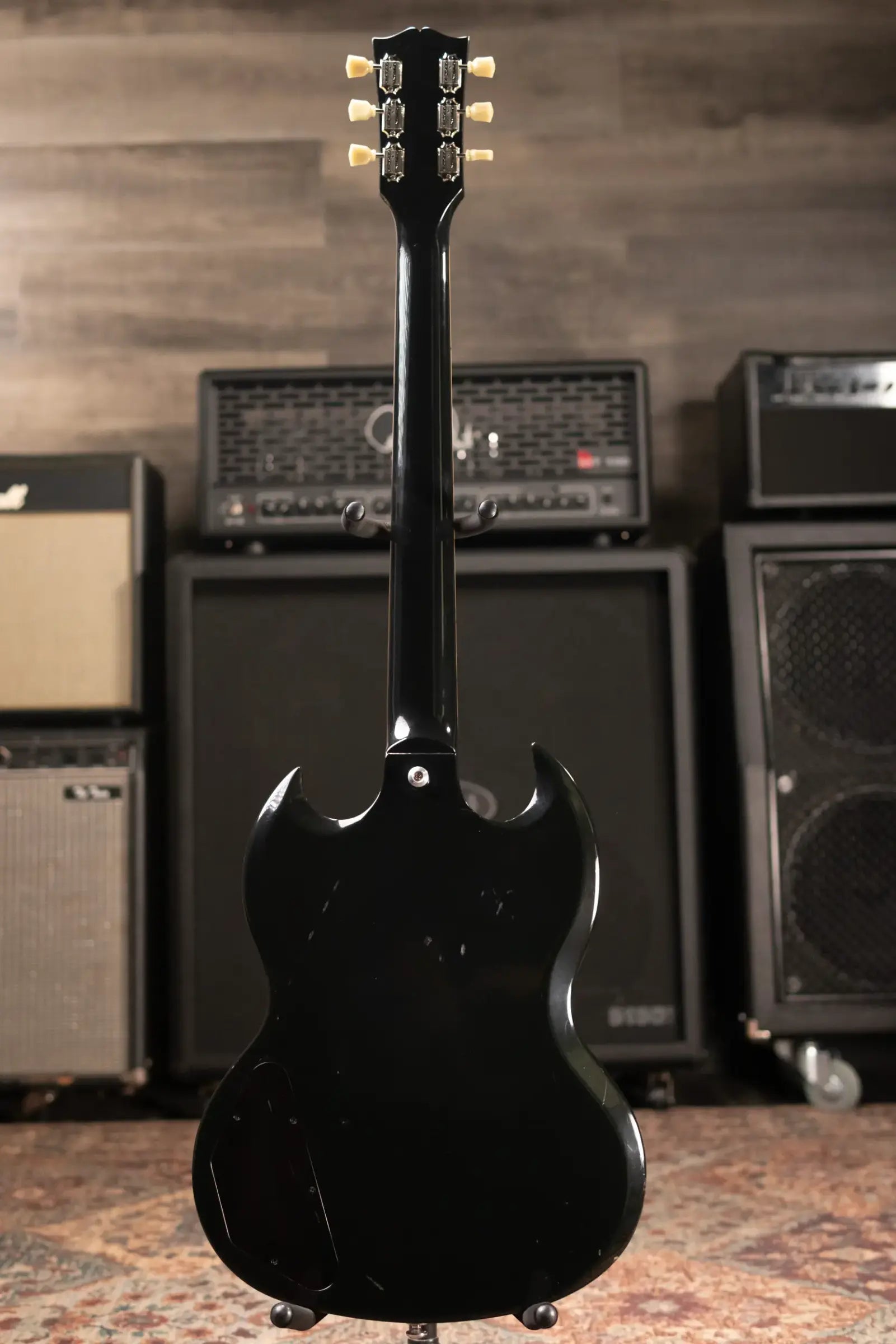 Gibson SG Standard Electric Guitar - Ebony with Gig Bag - Used
