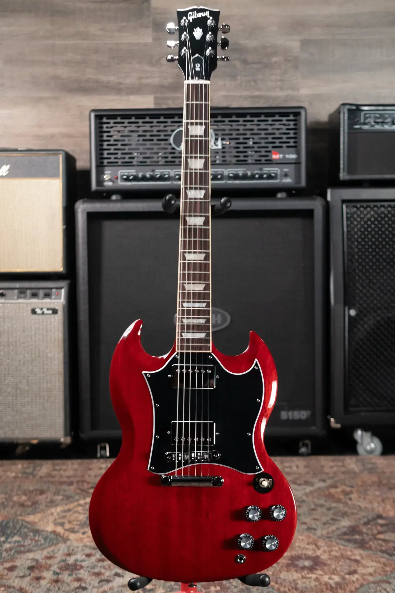 Gibson SG Standard Electric Guitar - Heritage Cherry with Gig Bag