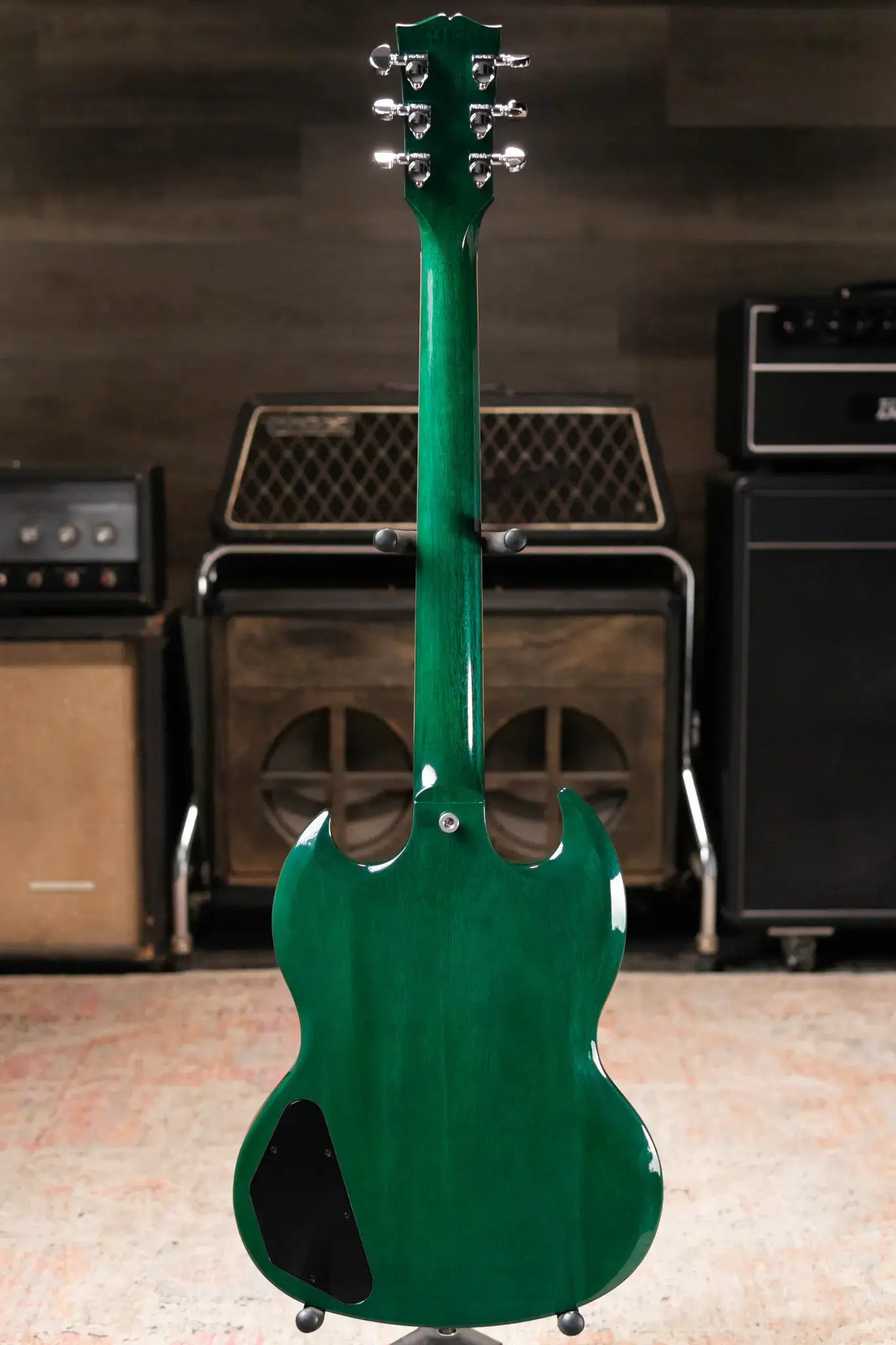 Gibson SG Standard Electric Guitar - Translucent Teal with Gig Bag