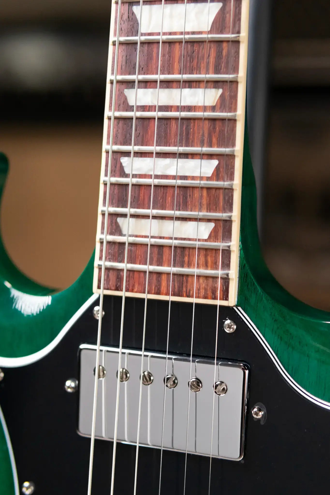 Gibson SG Standard Electric Guitar - Translucent Teal with Gig Bag