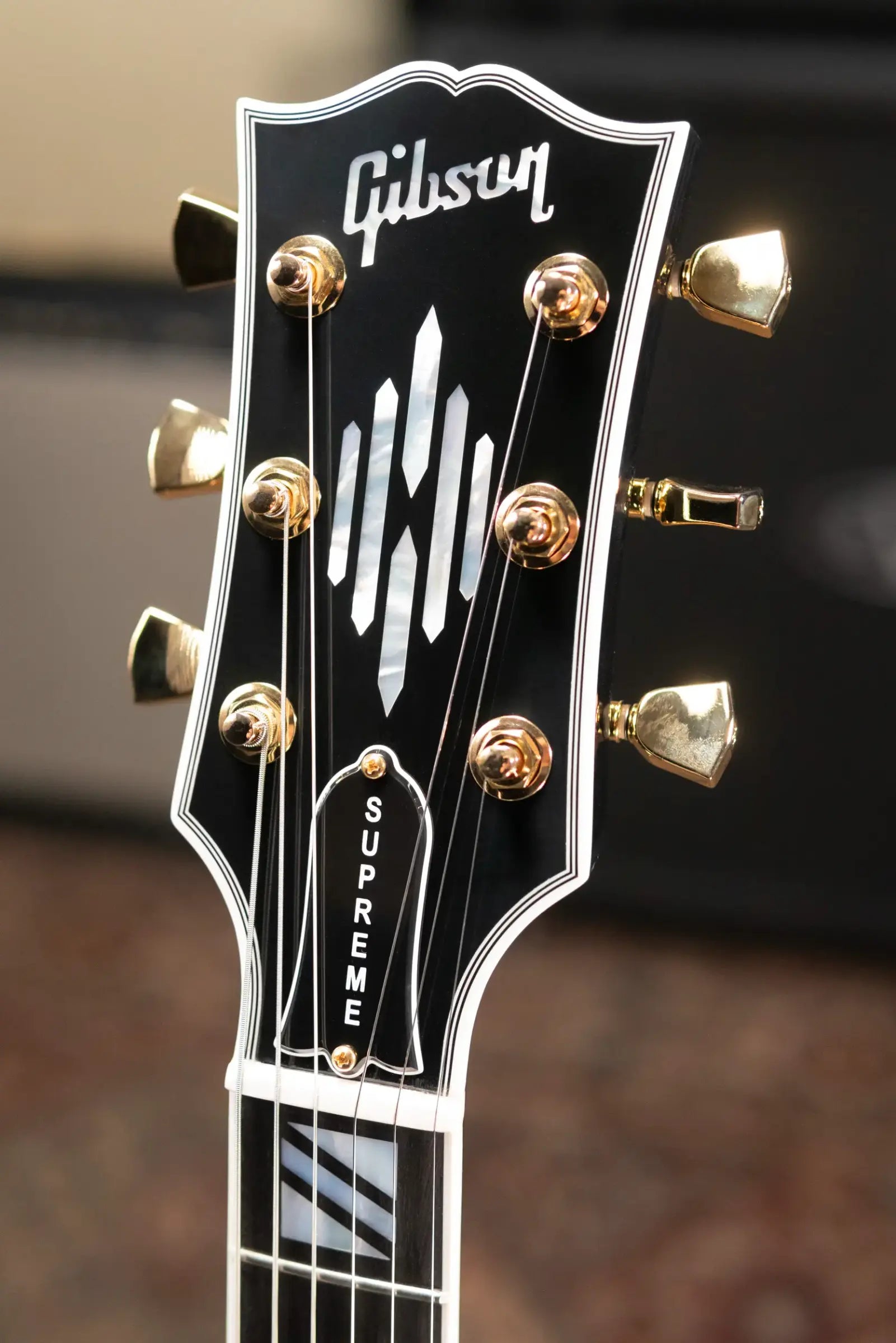 Gibson SG Supreme Electric Guitar - Translucent Ebony Burst with Hardshell Case