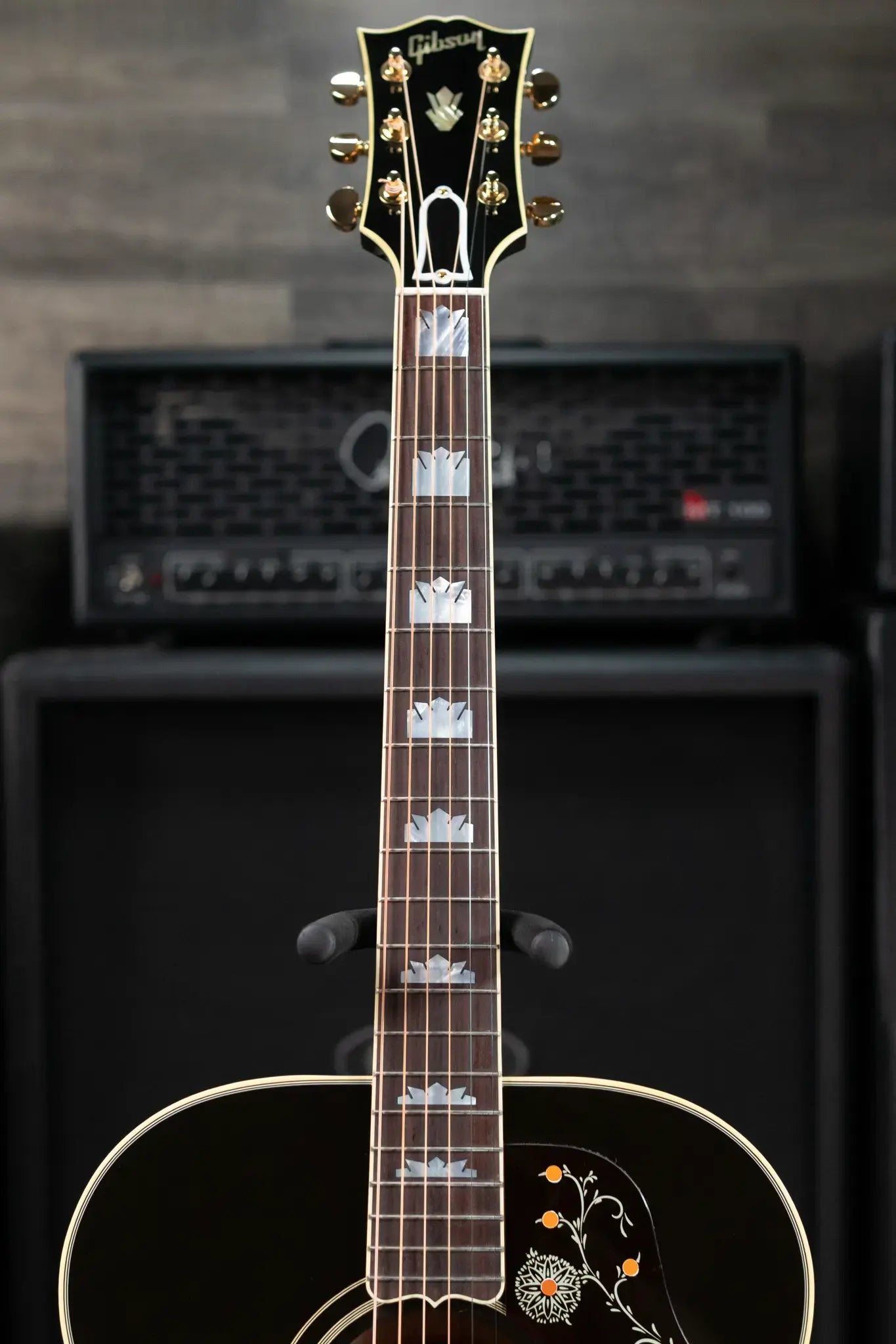 Gibson SJ-200 60s Original Acoustic/Electric Guitar - Vintage Sunburst with Hardshell Case