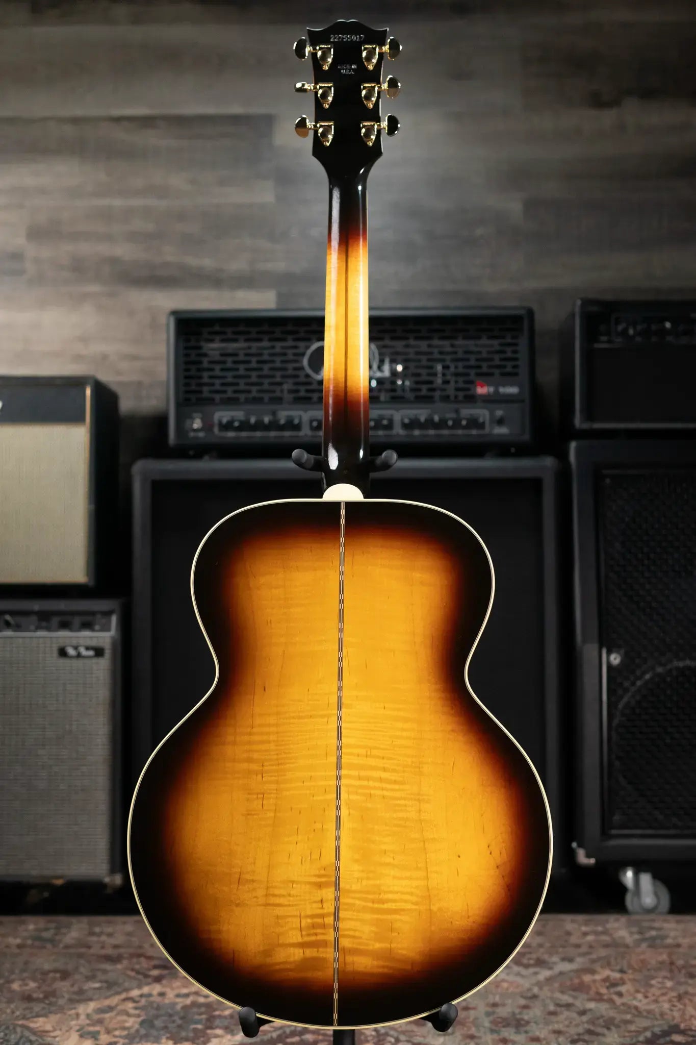 Gibson SJ-200 60s Original Acoustic/Electric Guitar - Vintage Sunburst with Hardshell Case