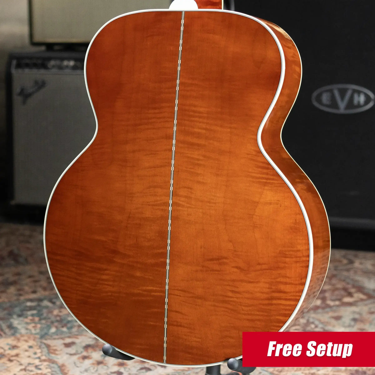 Gibson SJ-200 Anniversary Limited Edition (1 of 100) Acoustic/Electric Guitar - Cremona Burst with Hardshell Case