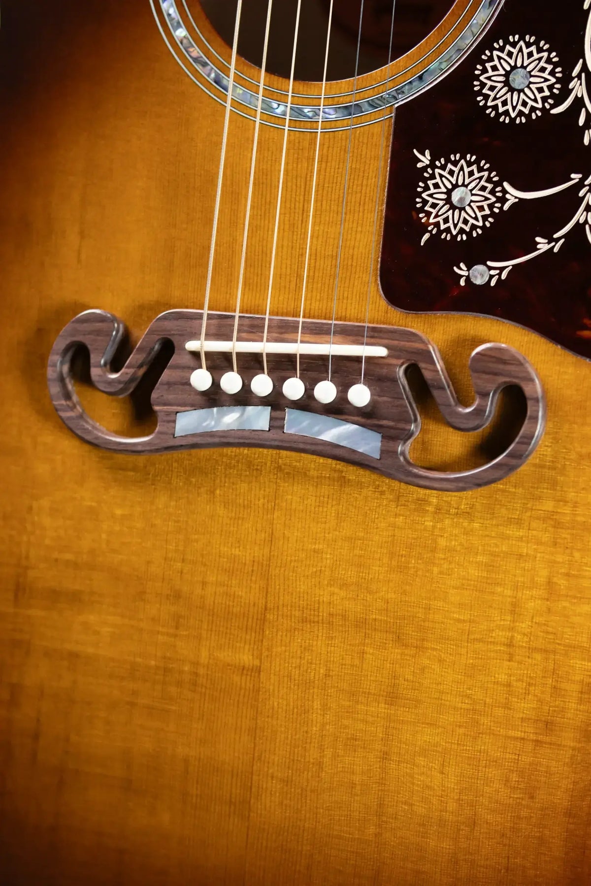Gibson SJ-200 Anniversary Limited Edition (1 of 100) Acoustic/Electric Guitar - Cremona Burst with Hardshell Case