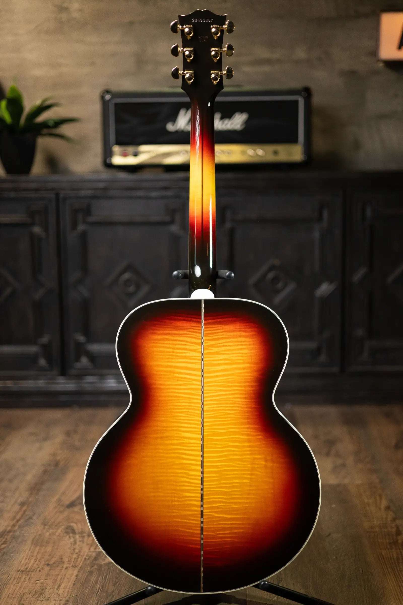 Gibson SJ-200 Standard Maple Acoustic/Electric Guitar - Triburst with Hardshell Case