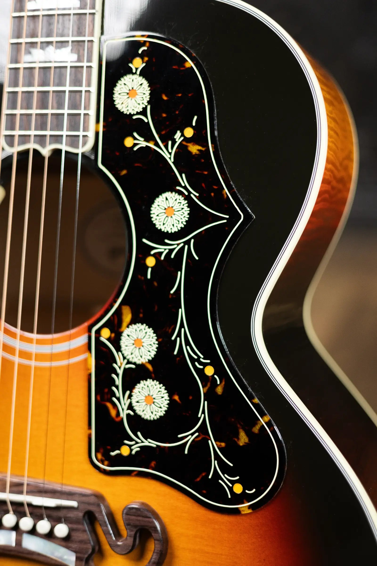 Gibson SJ-200 Standard Maple Acoustic/Electric Guitar - Triburst with Hardshell Case