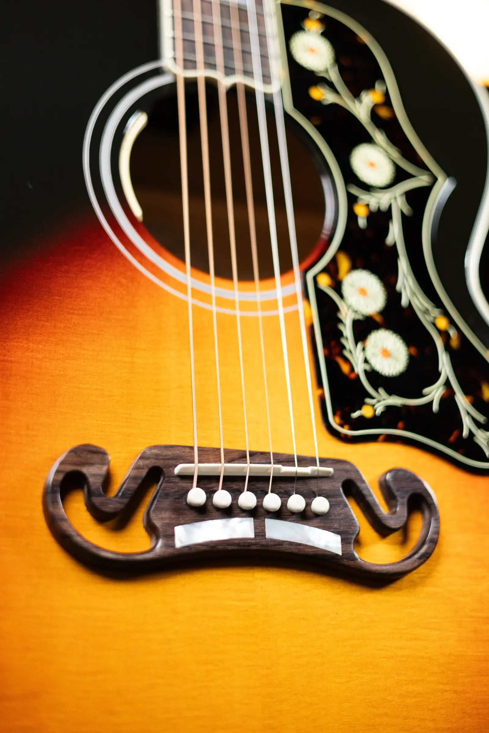 Gibson SJ-200 Standard Maple Acoustic/Electric Guitar - Triburst with Hardshell Case