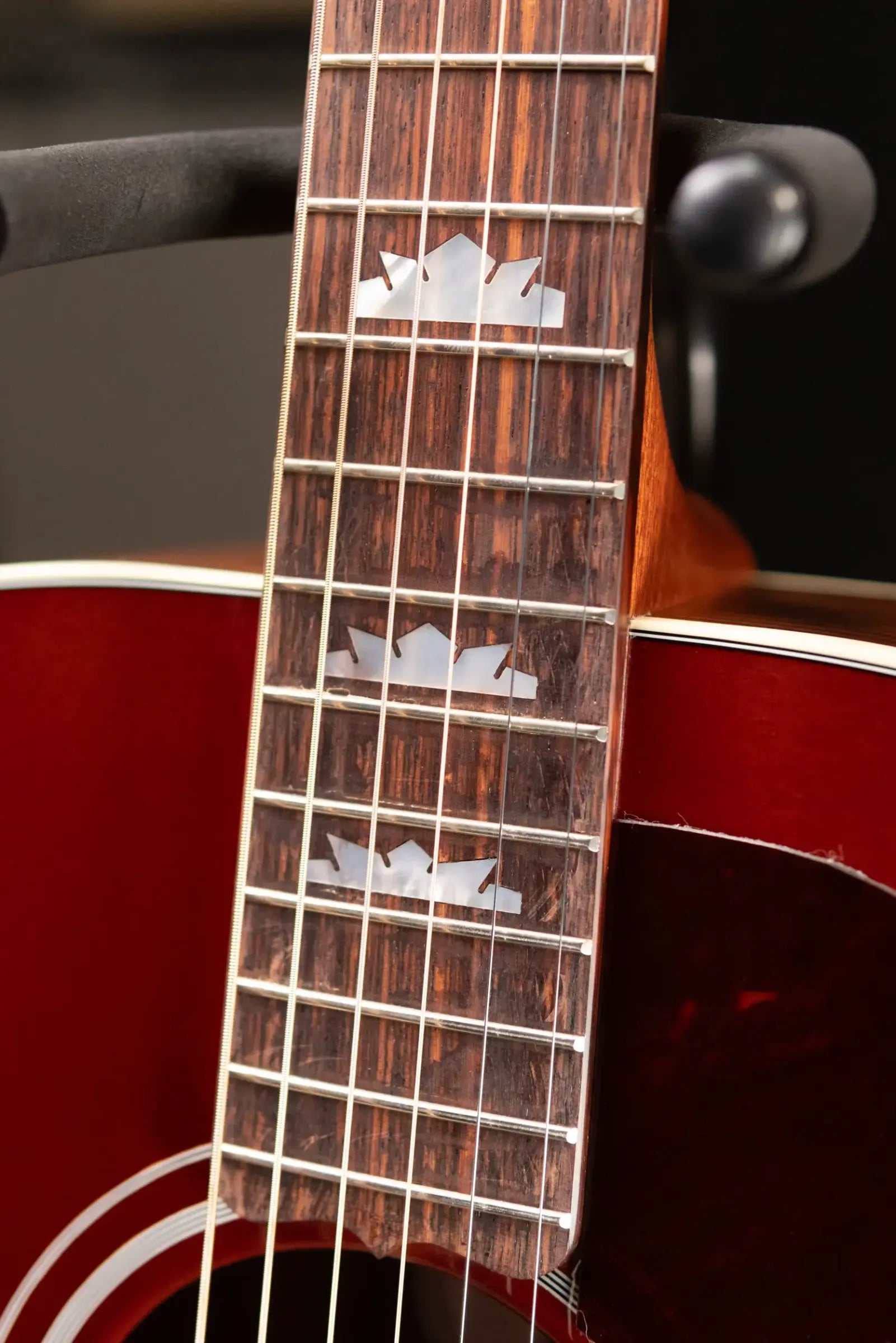 Gibson SJ-200 Studio Rosewood Acoustic/Electric Guitar - Rosewood Burst with Hardshell Case