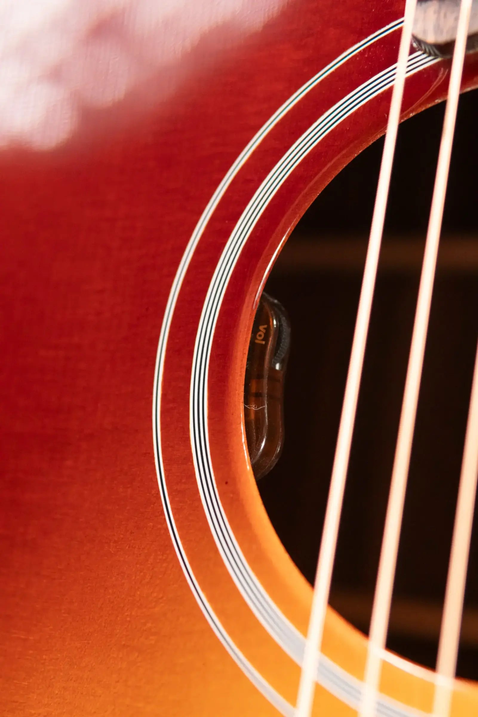 Gibson SJ-200 Studio Rosewood Acoustic/Electric Guitar - Rosewood Burst with Hardshell Case