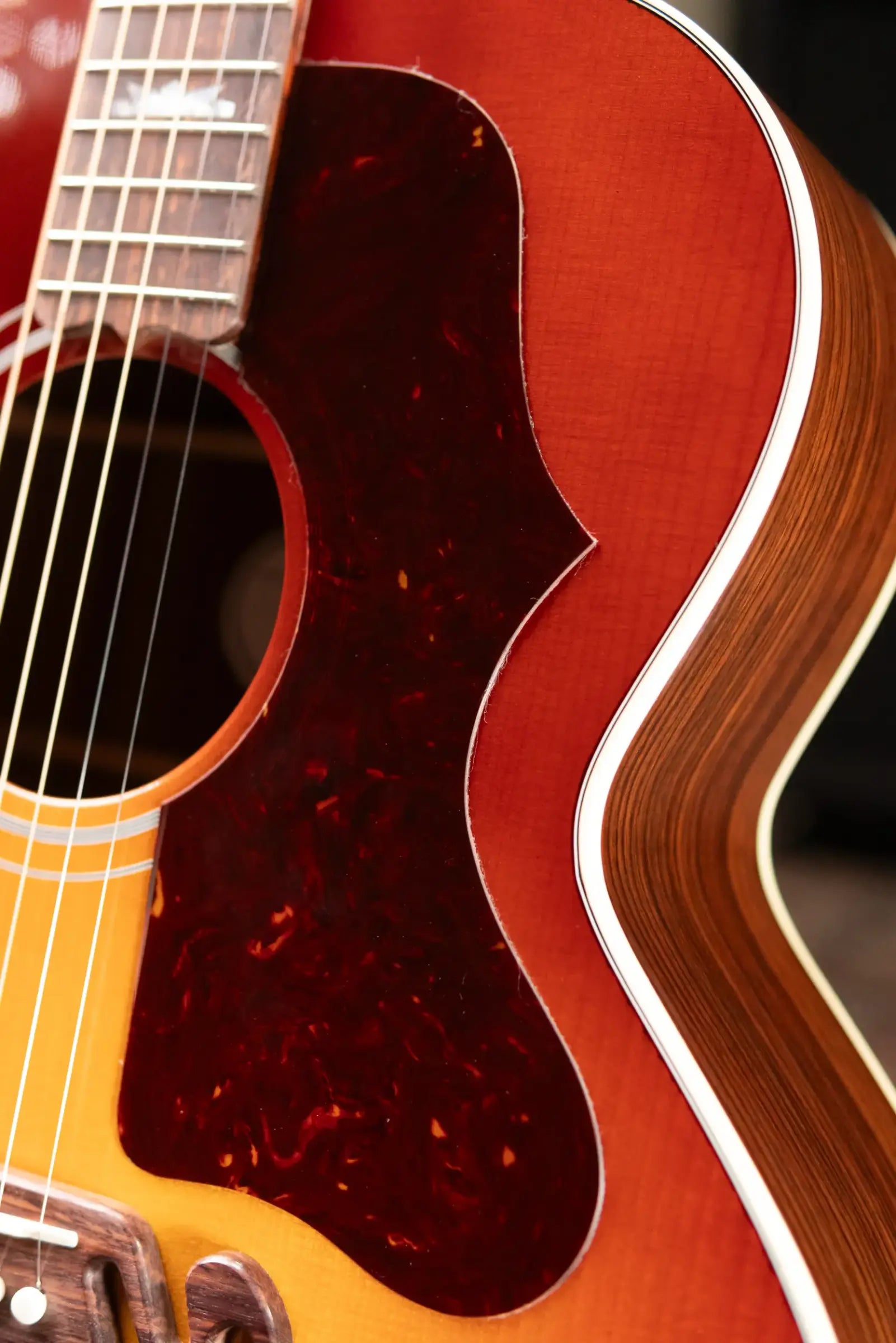 Gibson SJ-200 Studio Rosewood Acoustic/Electric Guitar - Rosewood Burst with Hardshell Case