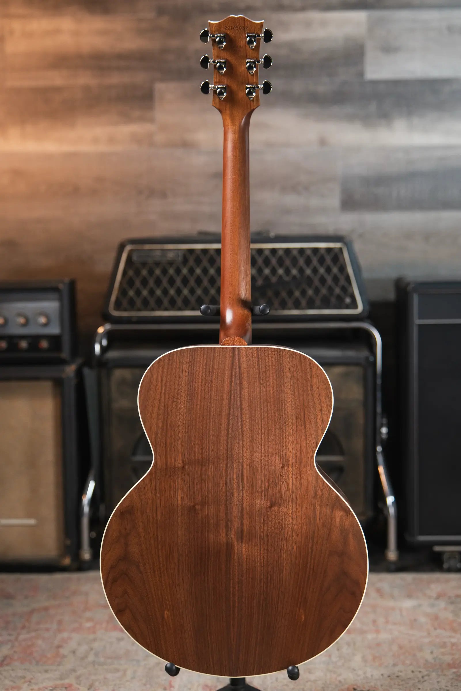 Gibson SJ-200 Studio Walnut Jumbo Acoustic/Electric Guitar - Natural with Hardshell Case