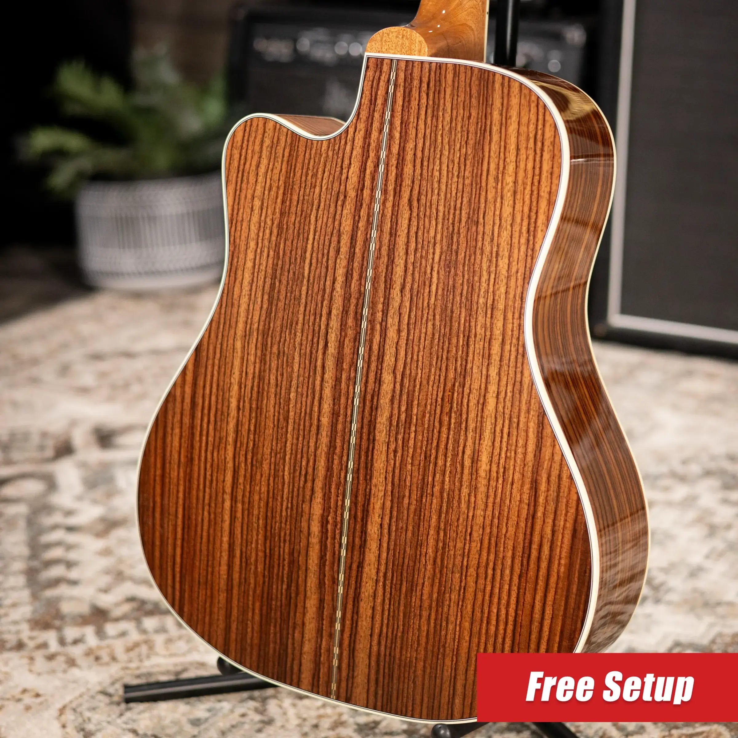Gibson Songwriter Recording Artist EC Acoustic / Electric Guitar - Antique Natural with Hardshell Case