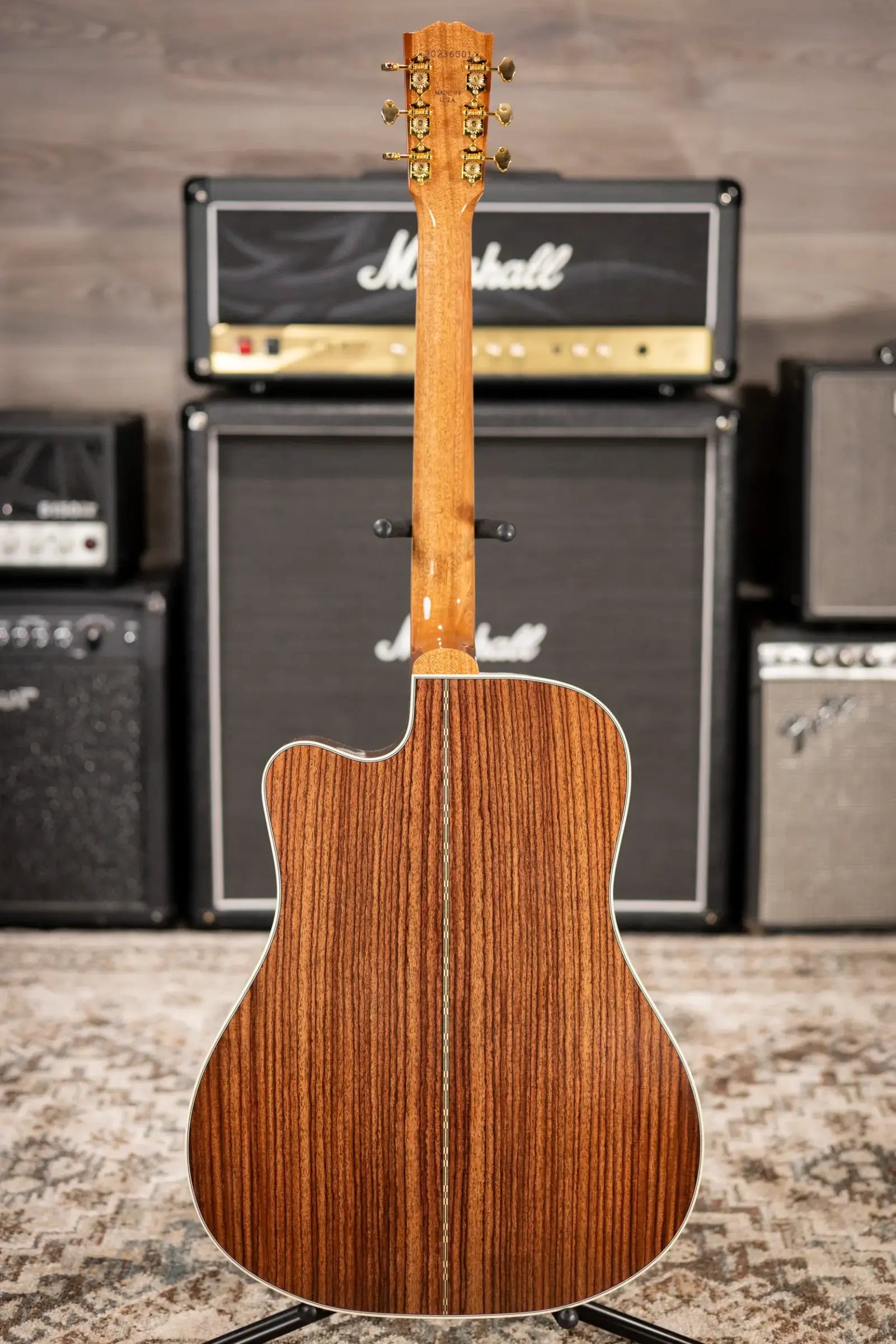 Gibson Songwriter Recording Artist EC Acoustic / Electric Guitar - Antique Natural with Hardshell Case