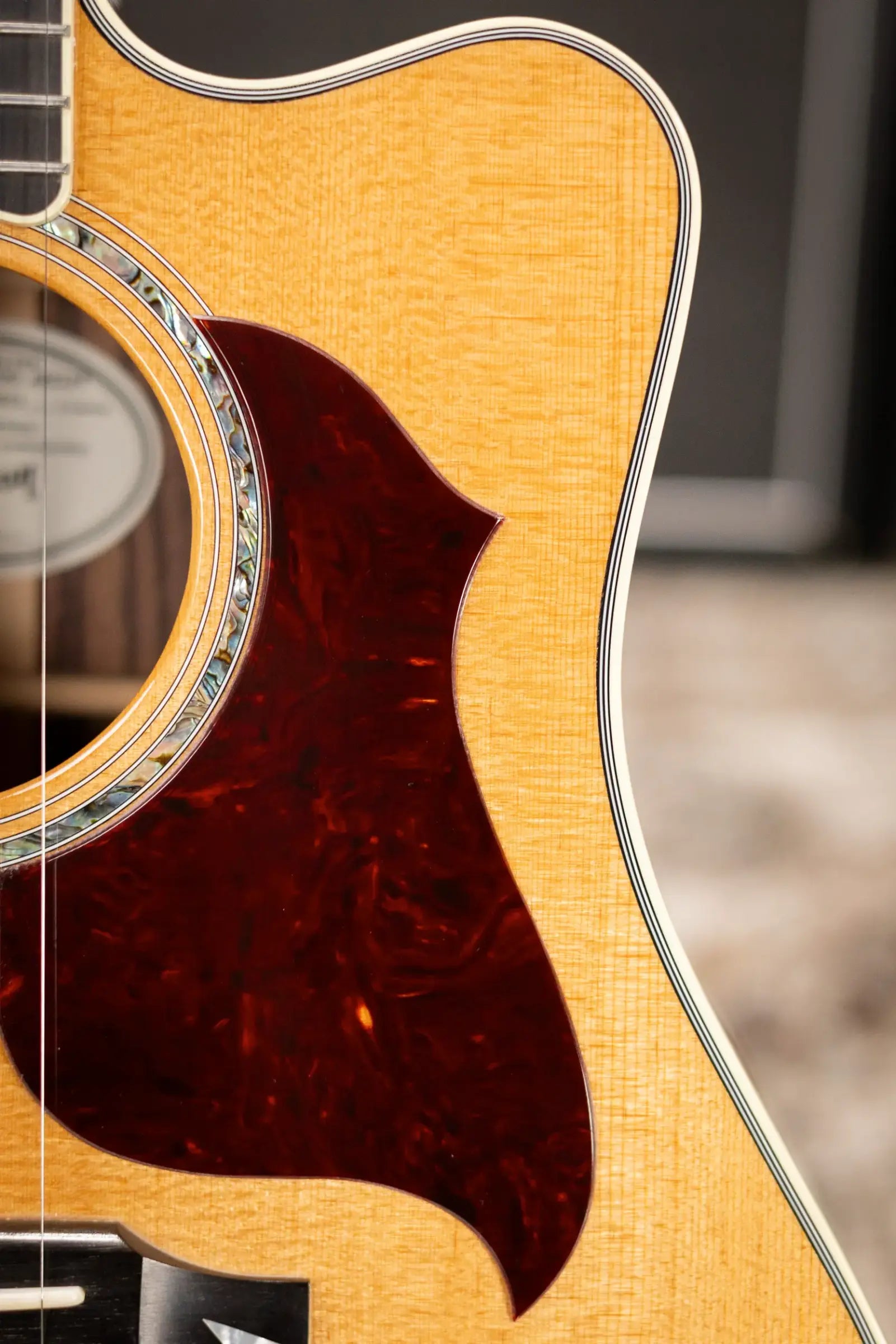 Gibson Songwriter Recording Artist EC Acoustic / Electric Guitar - Antique Natural with Hardshell Case