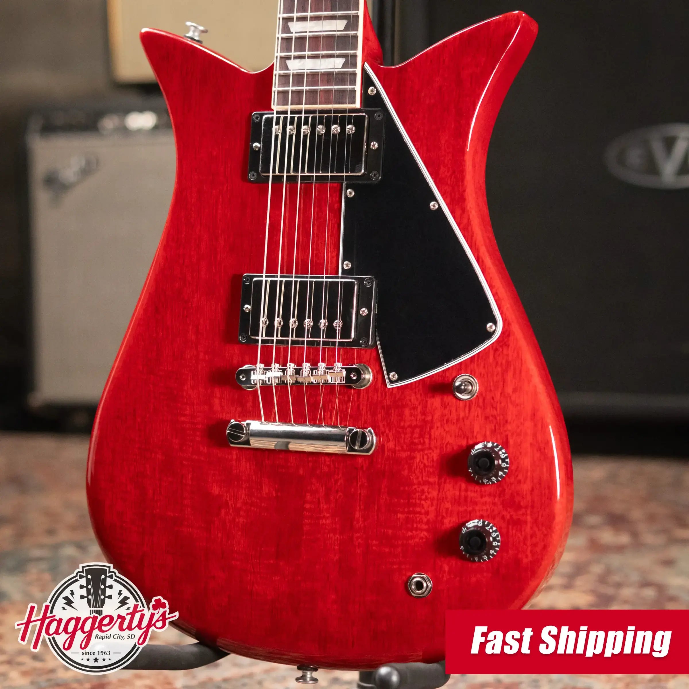 Gibson Theodore Standard Electric Guitar - Vintage Cherry with Hardshell Case - Demo