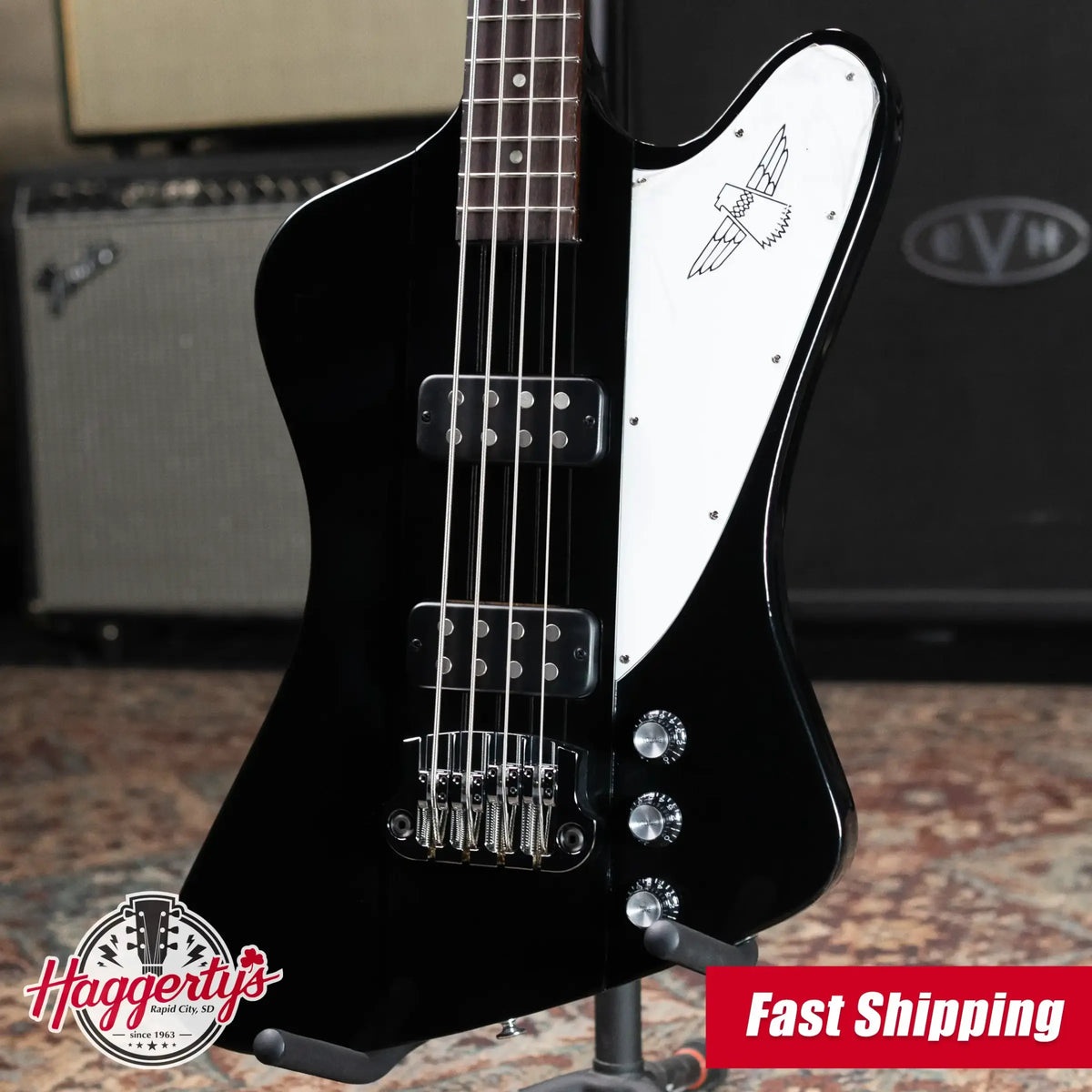 Gibson Thunderbird Bass - Ebony with Hardshell Case
