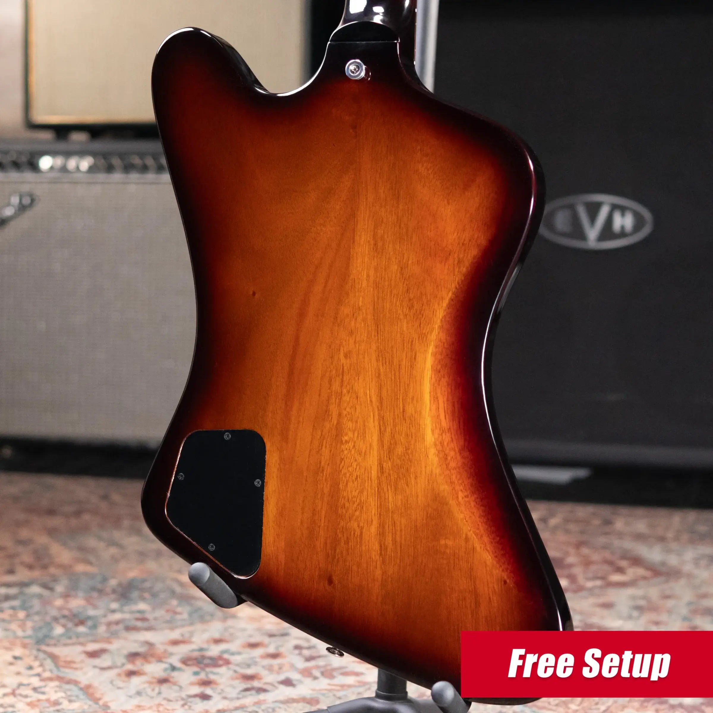 Gibson Thunderbird Electric Bass Guitar - Tobacco Sunburst Perimeter with Hardshell Case