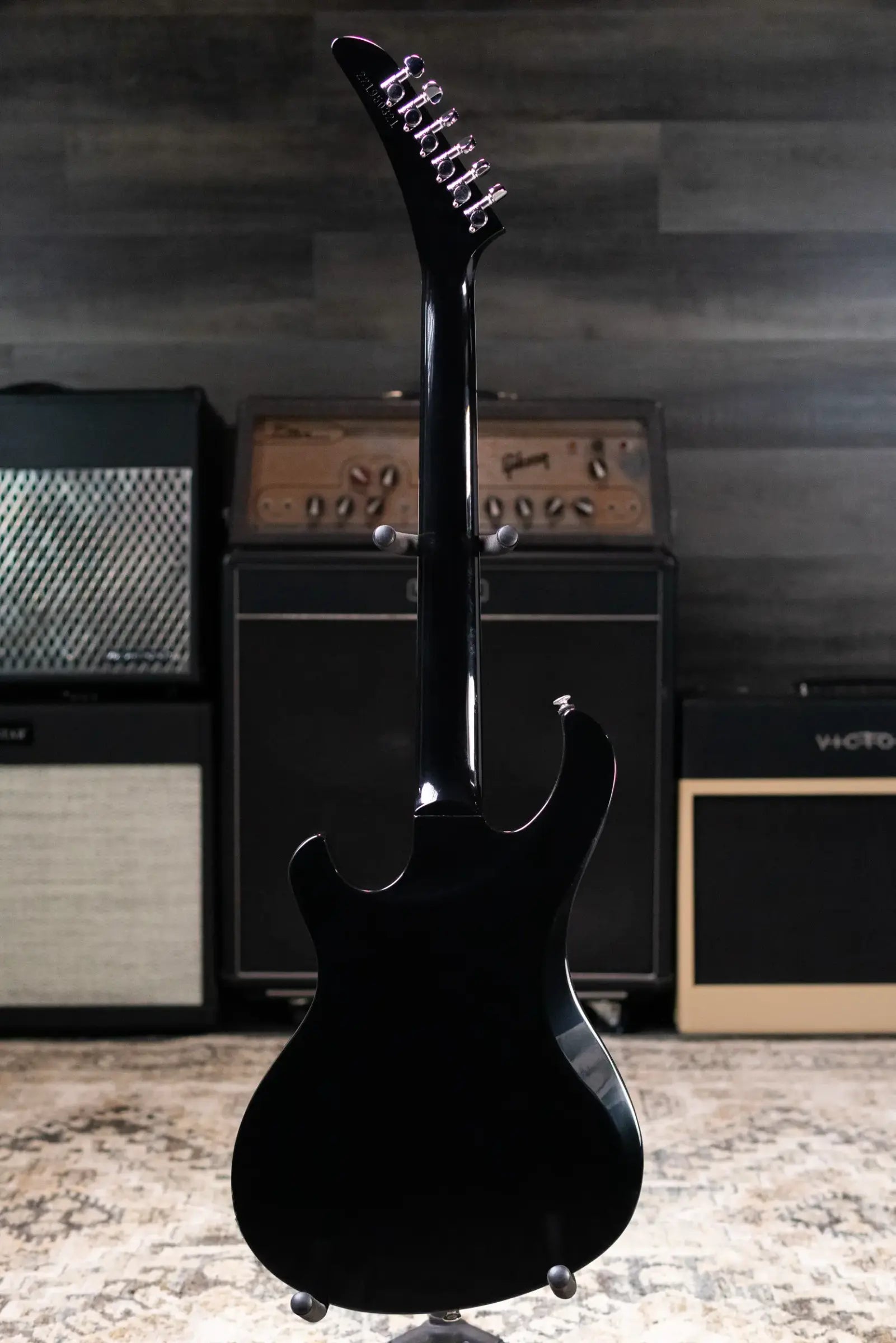 Gibson Victory Figured Top Electric Guitar - Dark Purple Burst with Hardshell Case