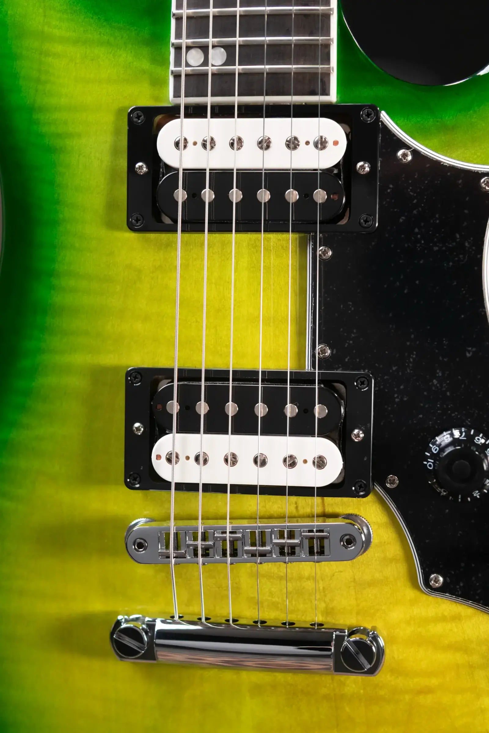 Gibson Victory Figured Top Electric Guitar - Iguana Burst with Hardshell Case
